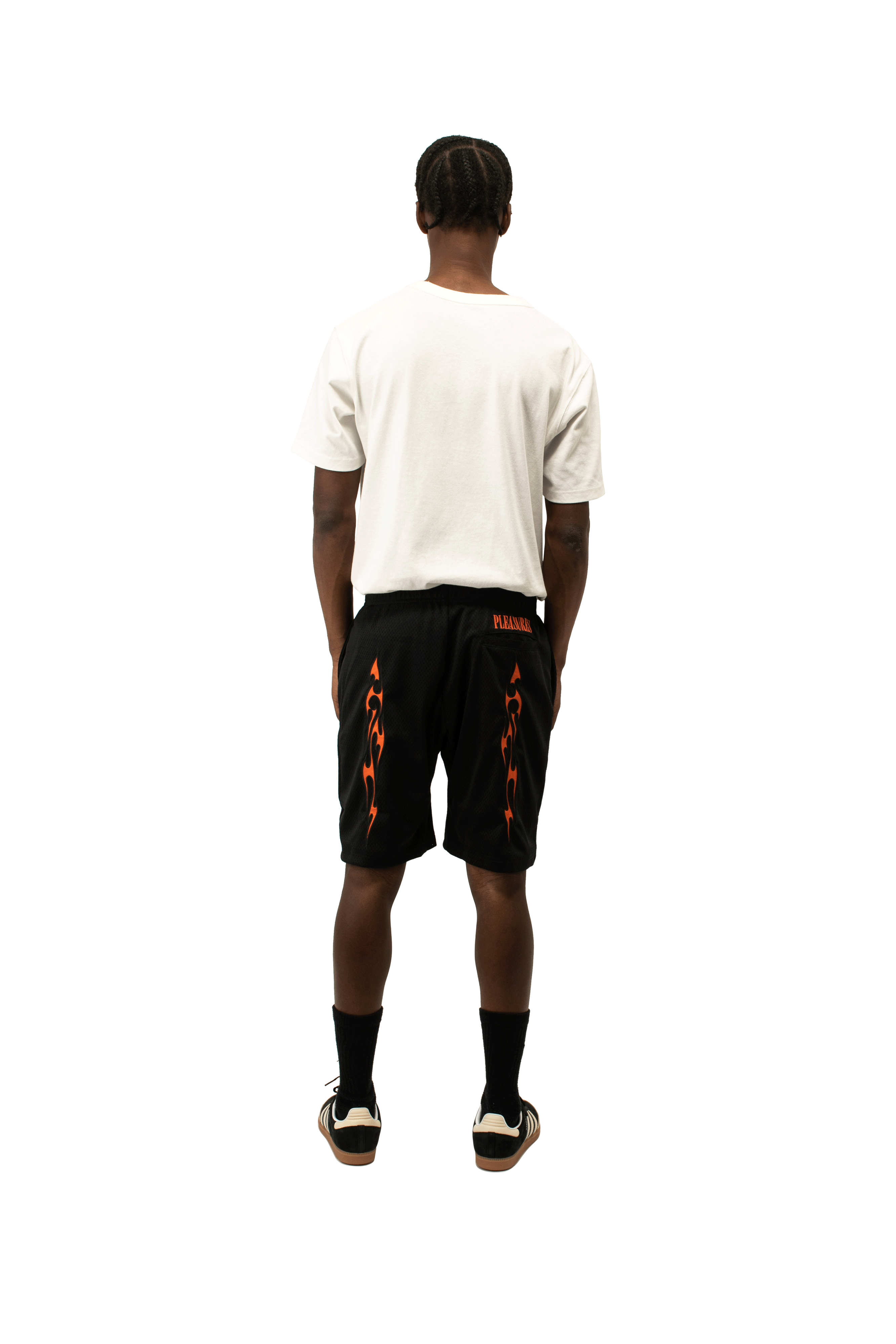 Flame Mesh Shorts