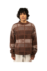 Logo Knit Sweatshirt