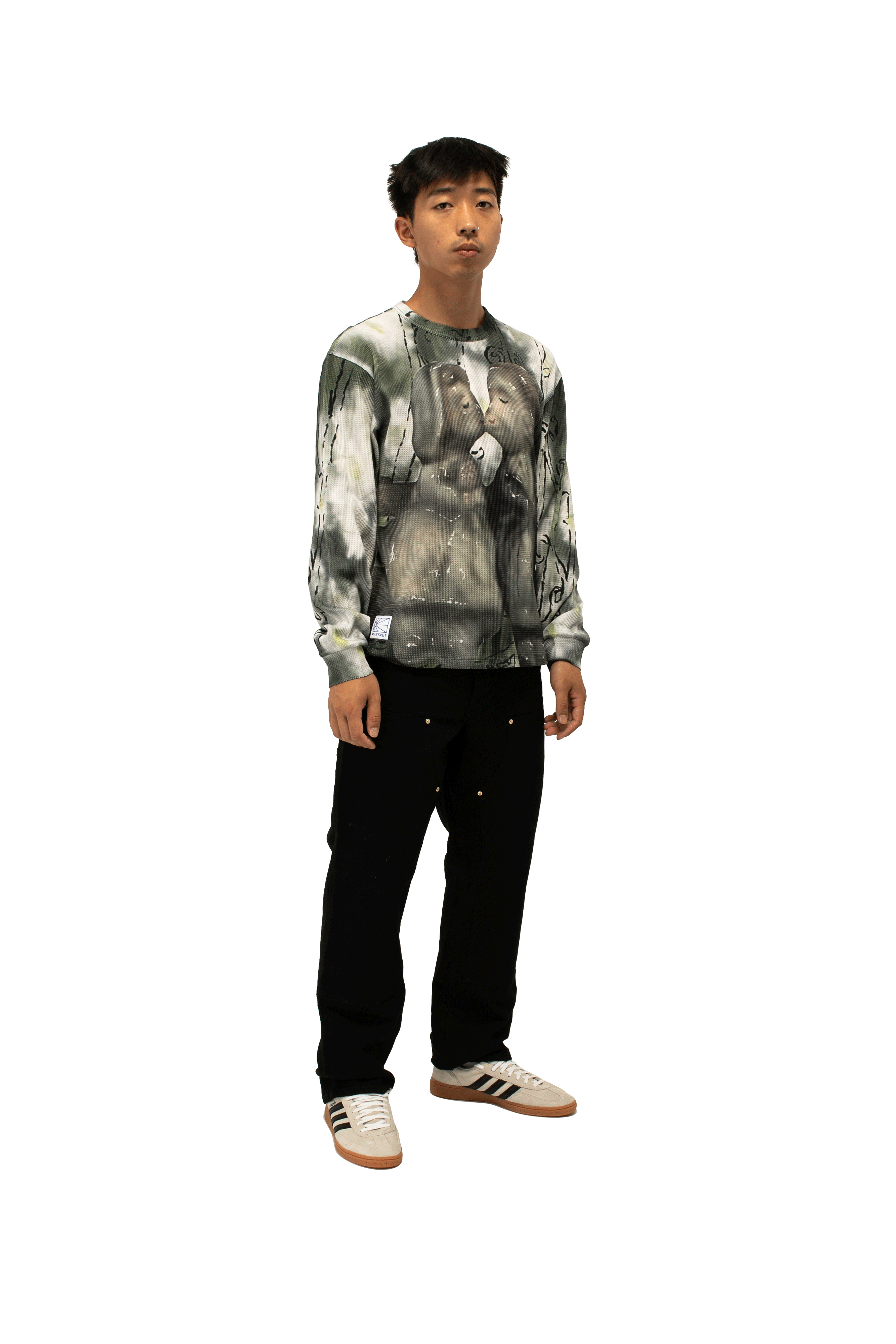 Kyler Kiss Long Sleeve tee Shirt Knit