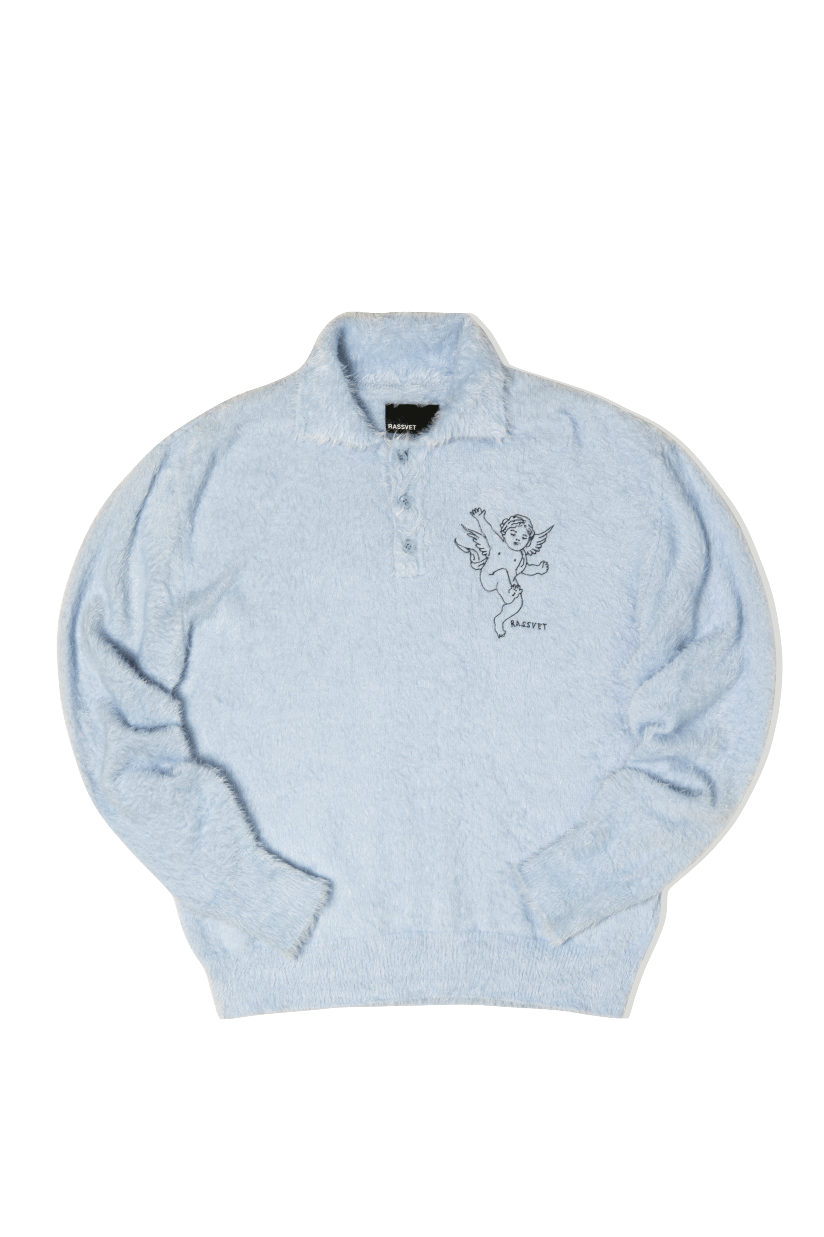 Angel Mohair Polo Knit