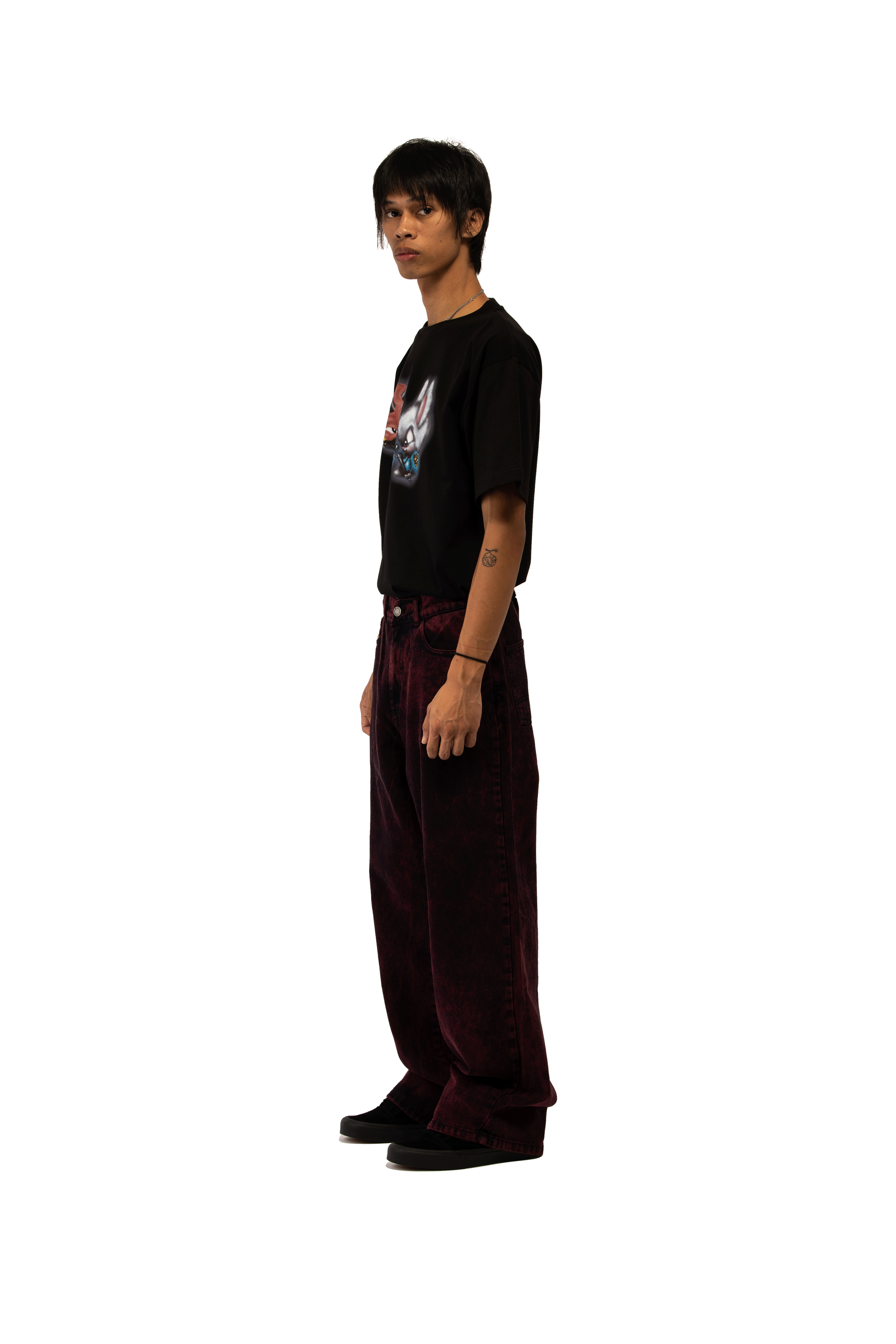 Baggy Denim Pant Woven