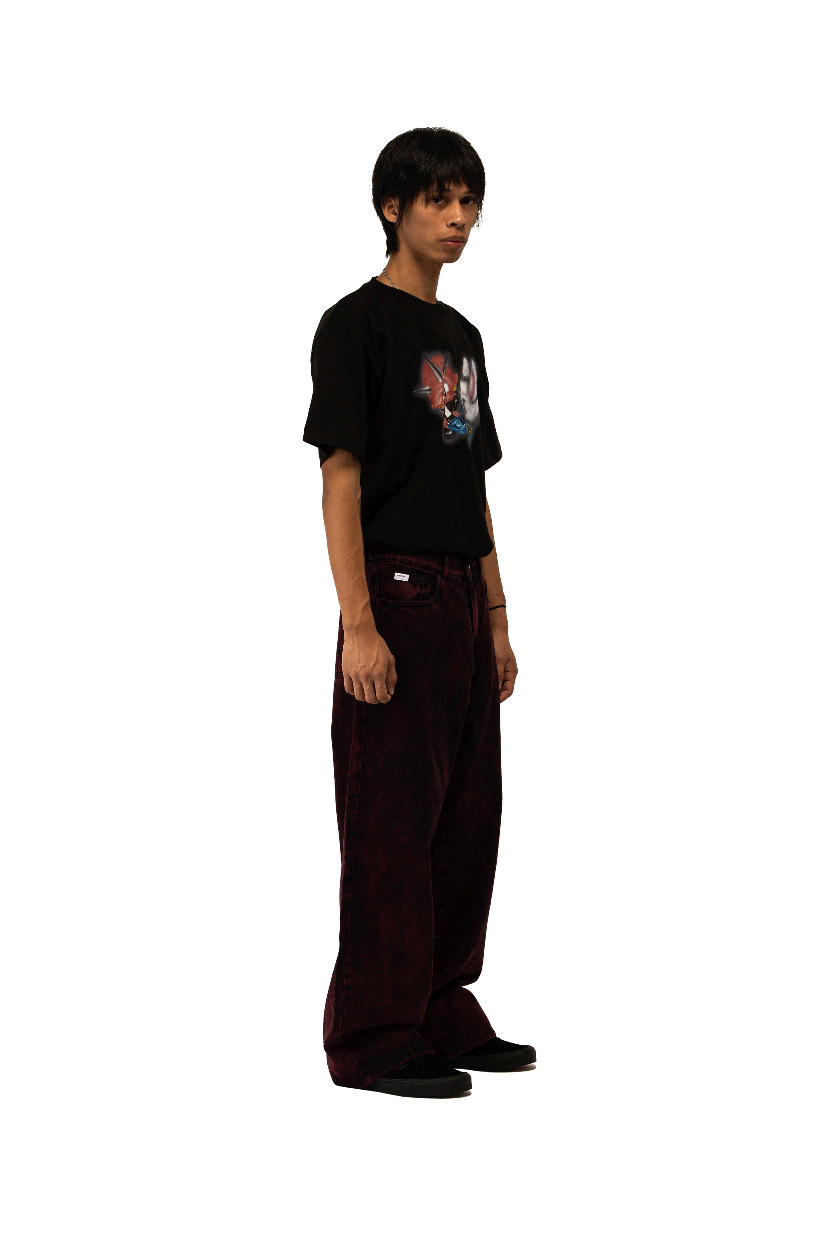 Baggy Denim Pant Woven