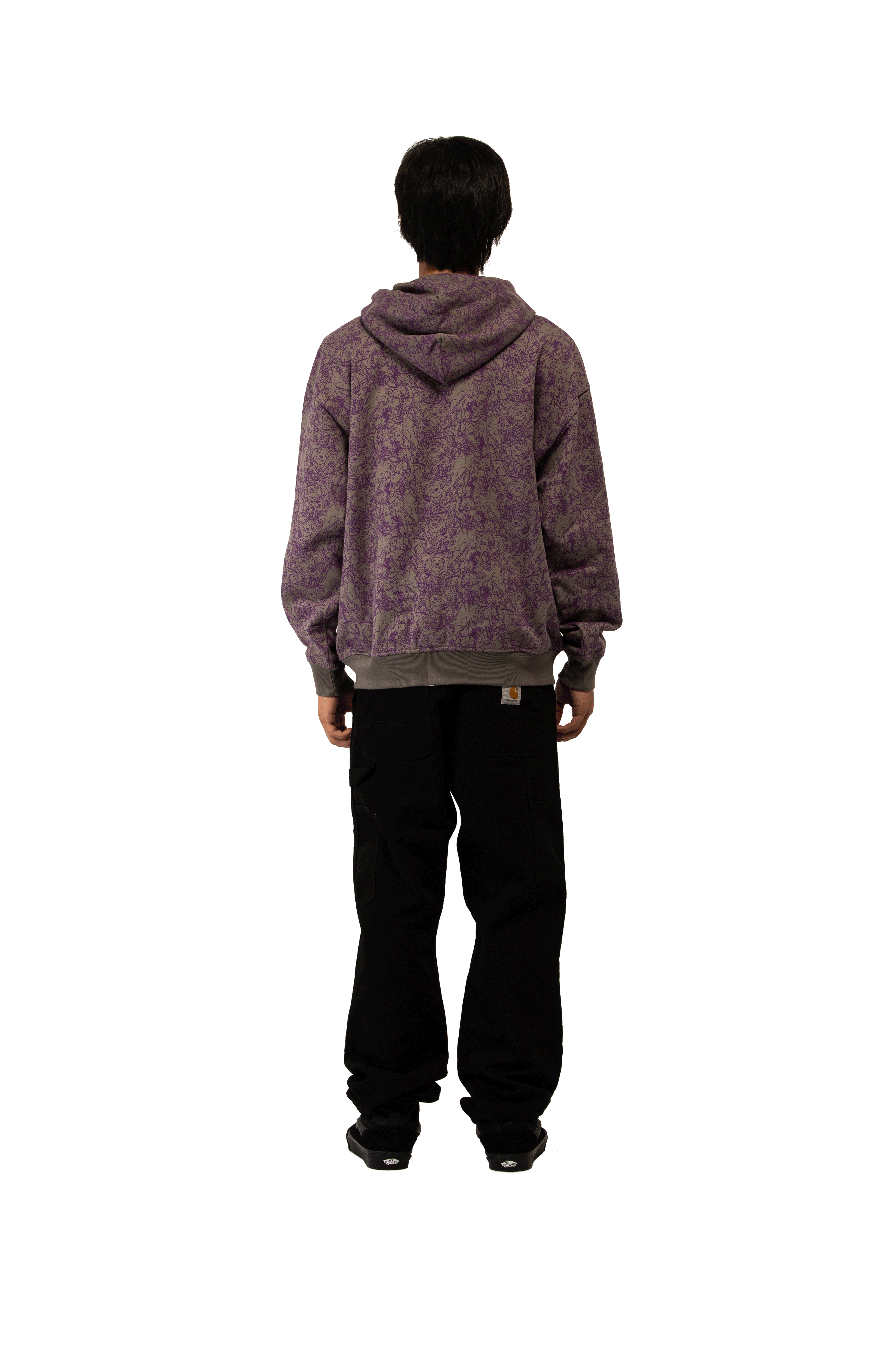 Sketch Zip Hoodie Knit