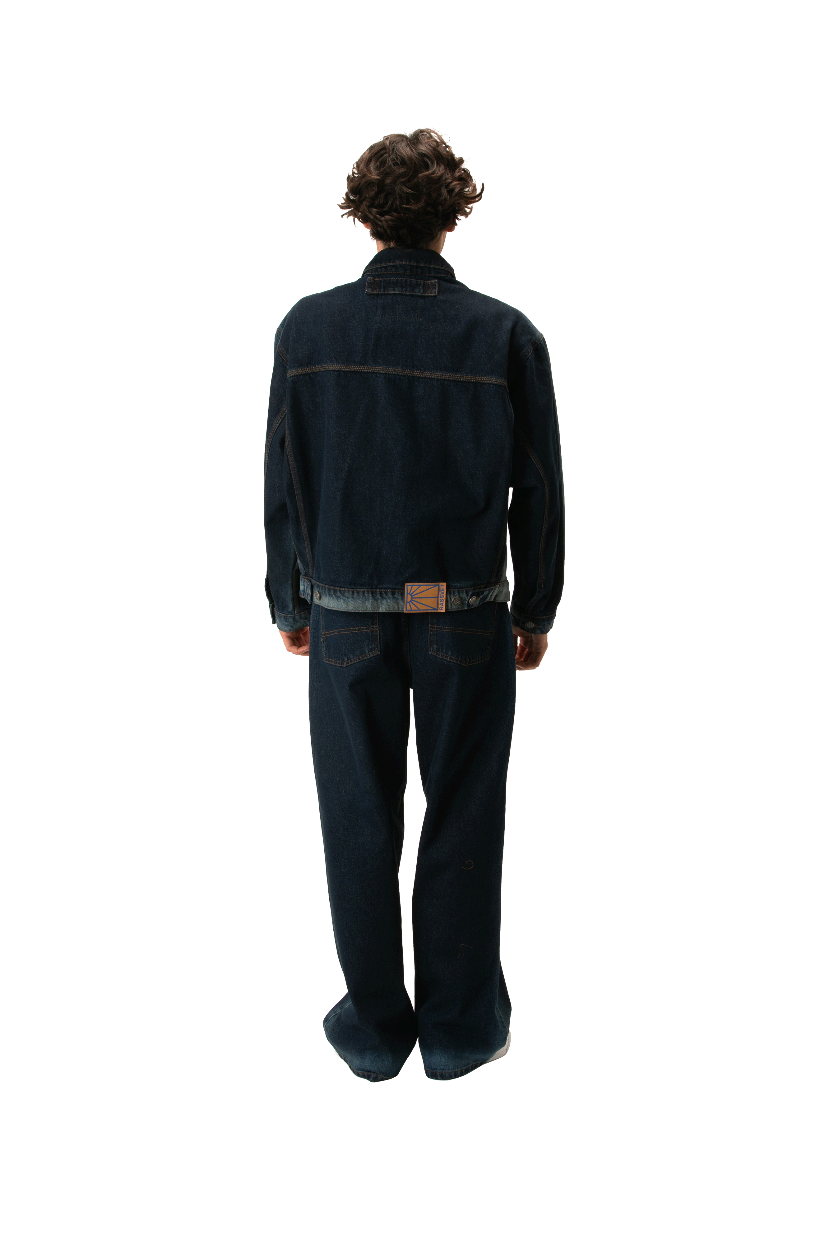 Shadow Wash Denim Jacket Woven