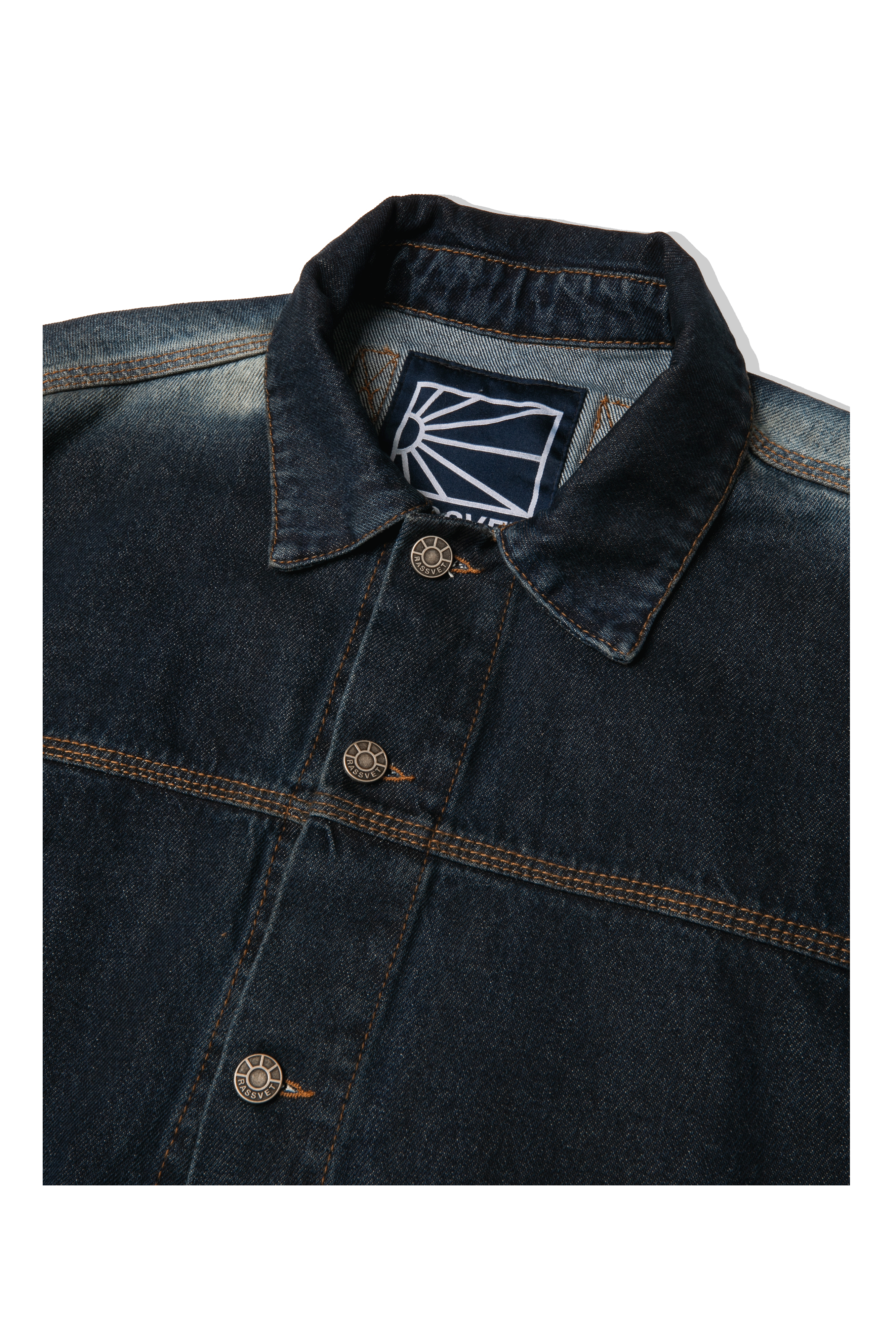 Shadow Wash Denim Jacket Woven