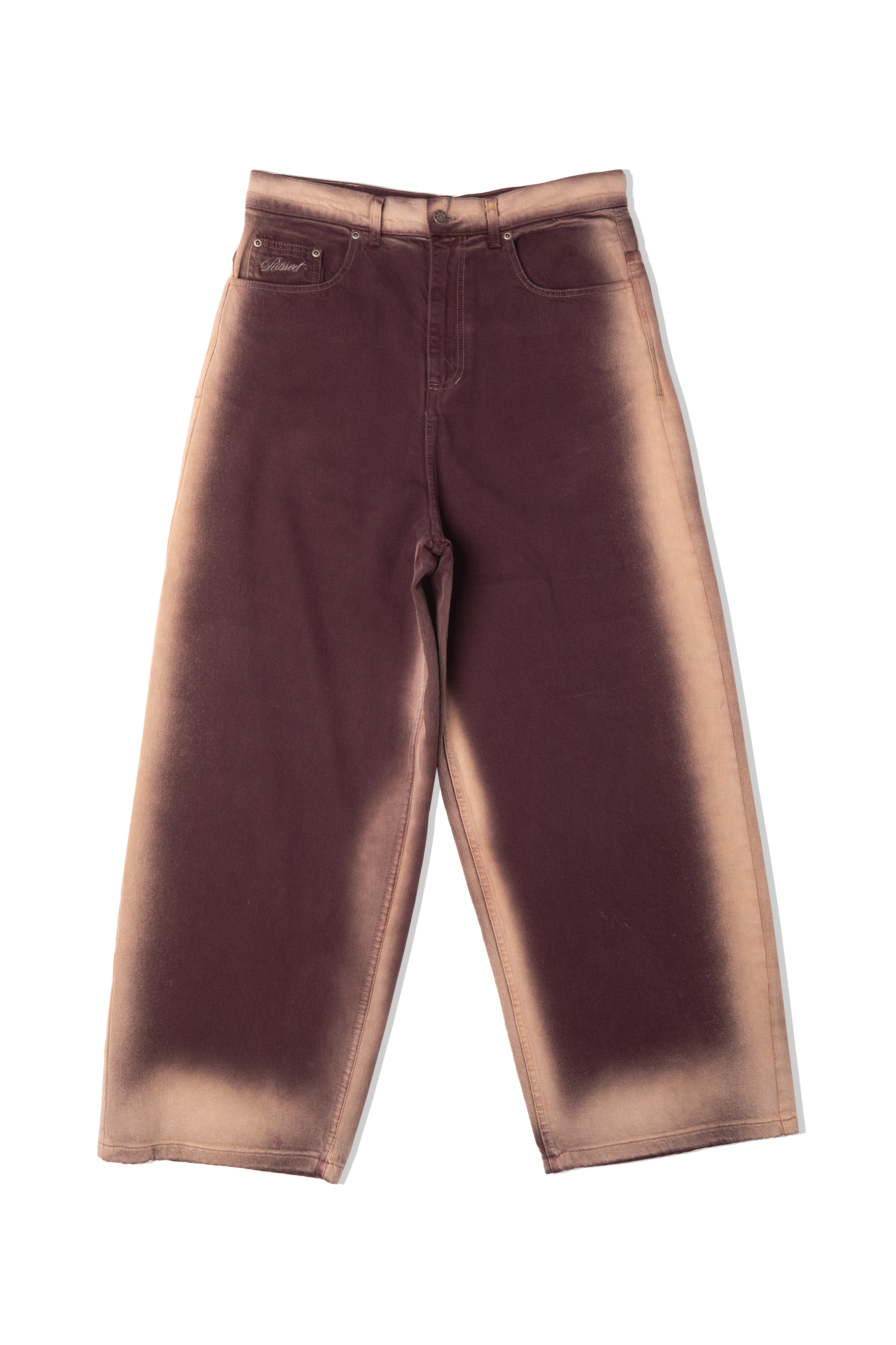 Shadow Wash Extra Baggy Denim Pant Woven