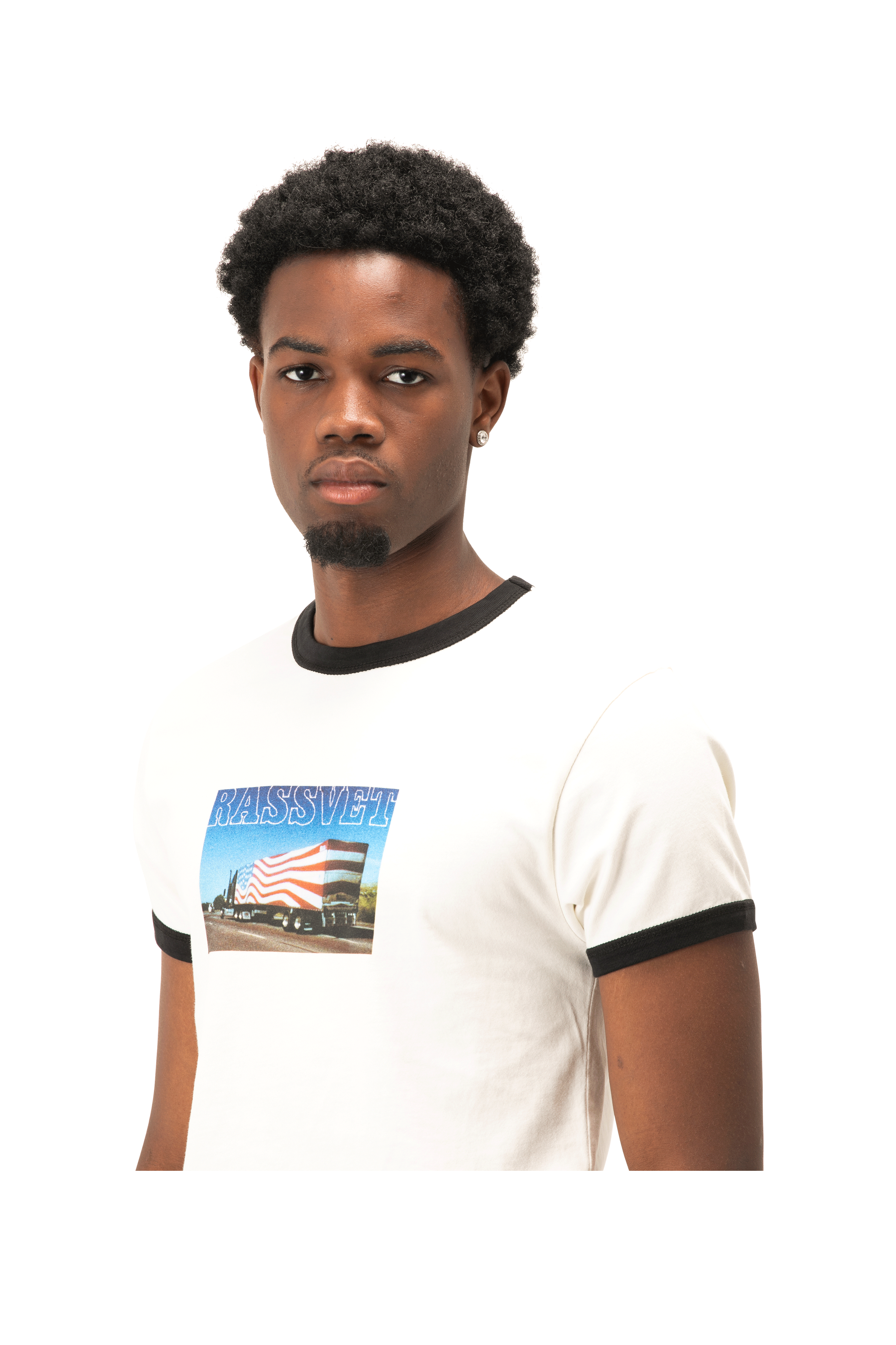 Jk Truck Ringer Tee Shirt Knit