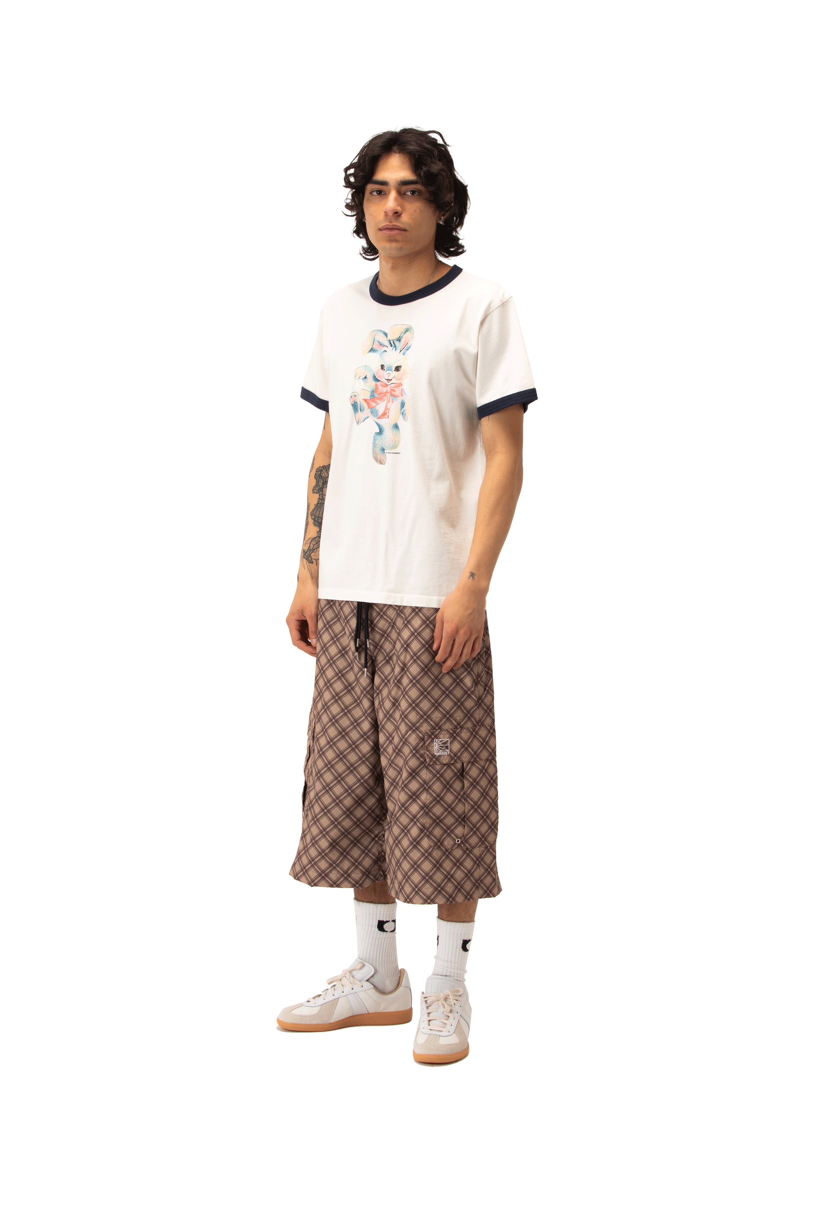 Bunny Ringer Tee Shirt Knit