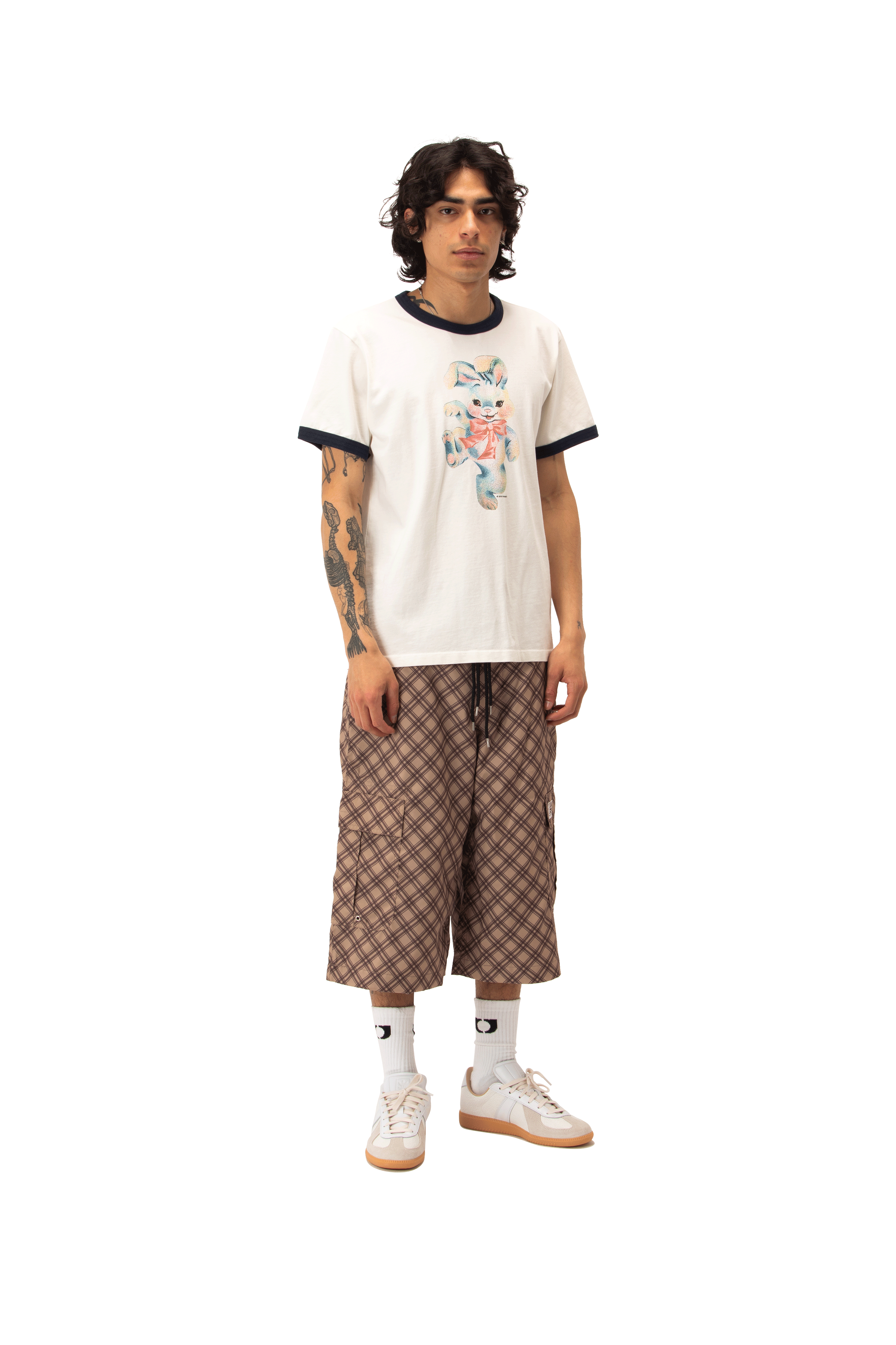 Bunny Ringer Tee Shirt Knit