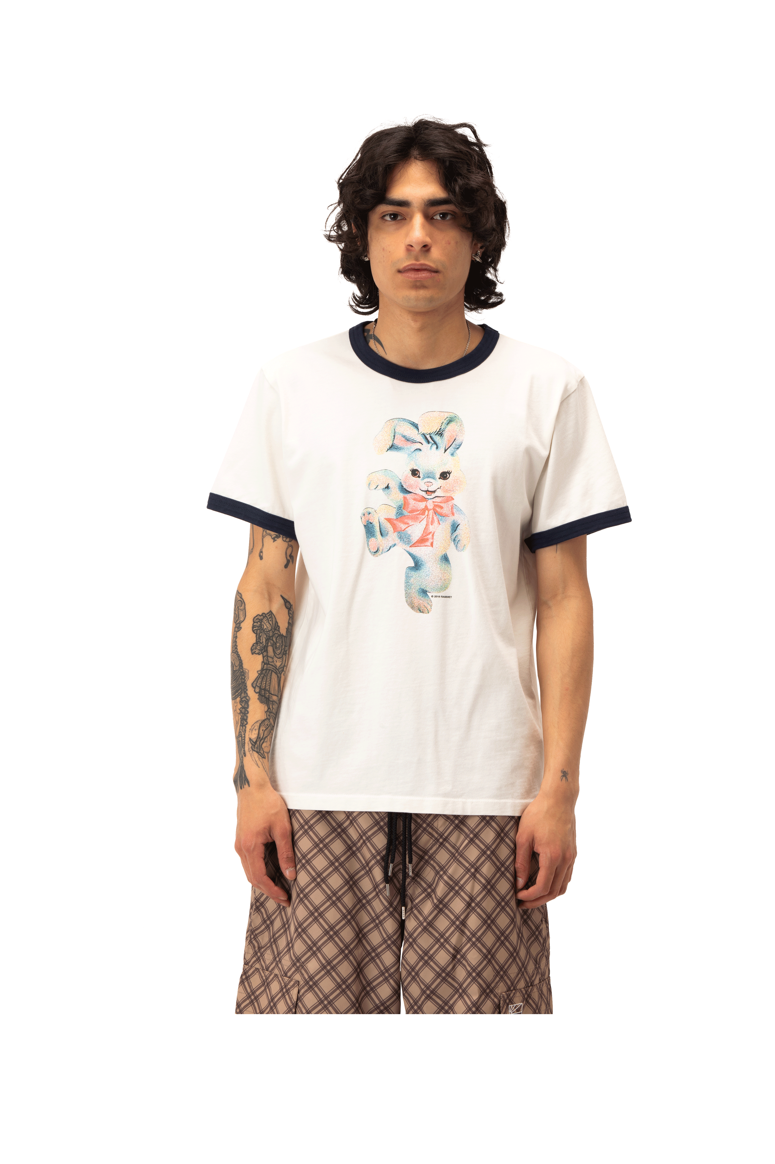 Bunny Ringer Tee Shirt Knit