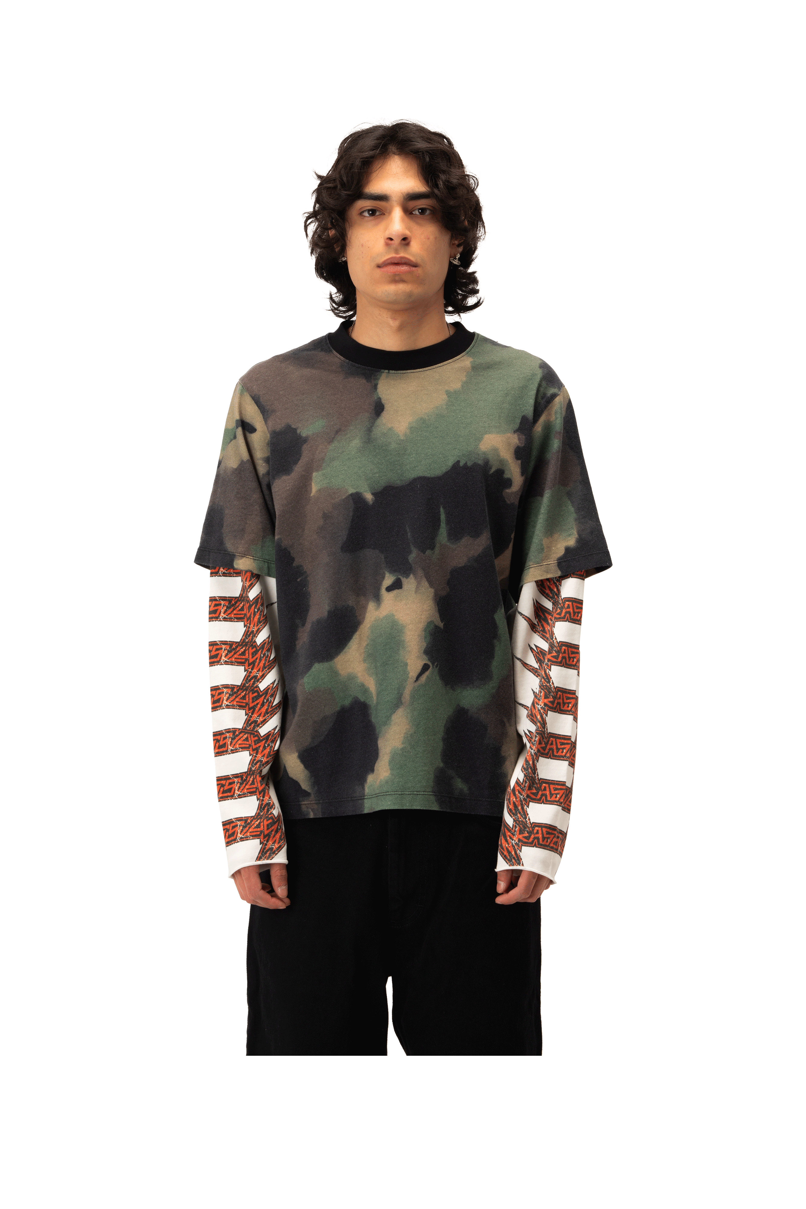 Metal Longsleeve Tee Shirt Knit