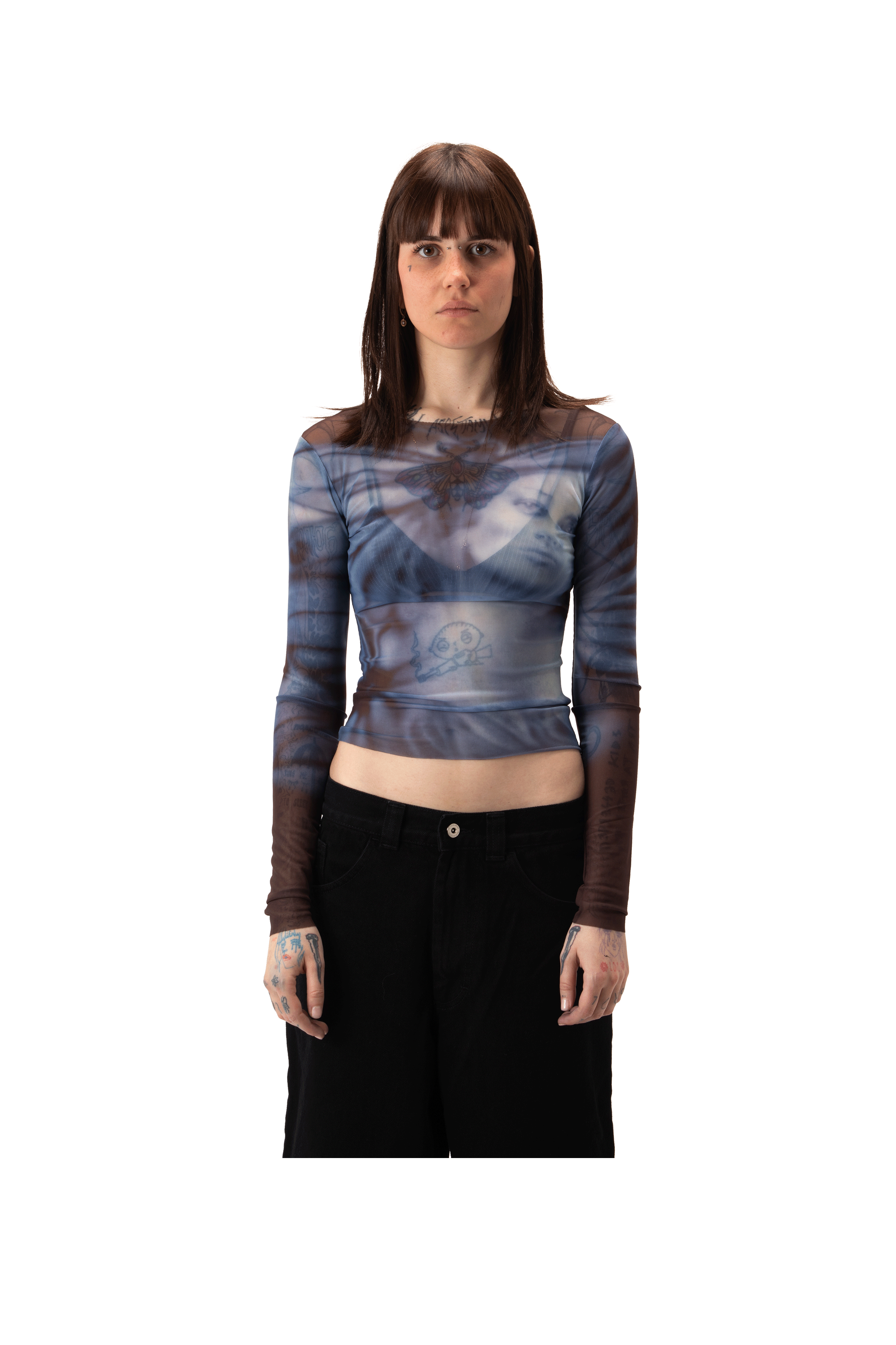 Butterfly Mesh Longsleeve