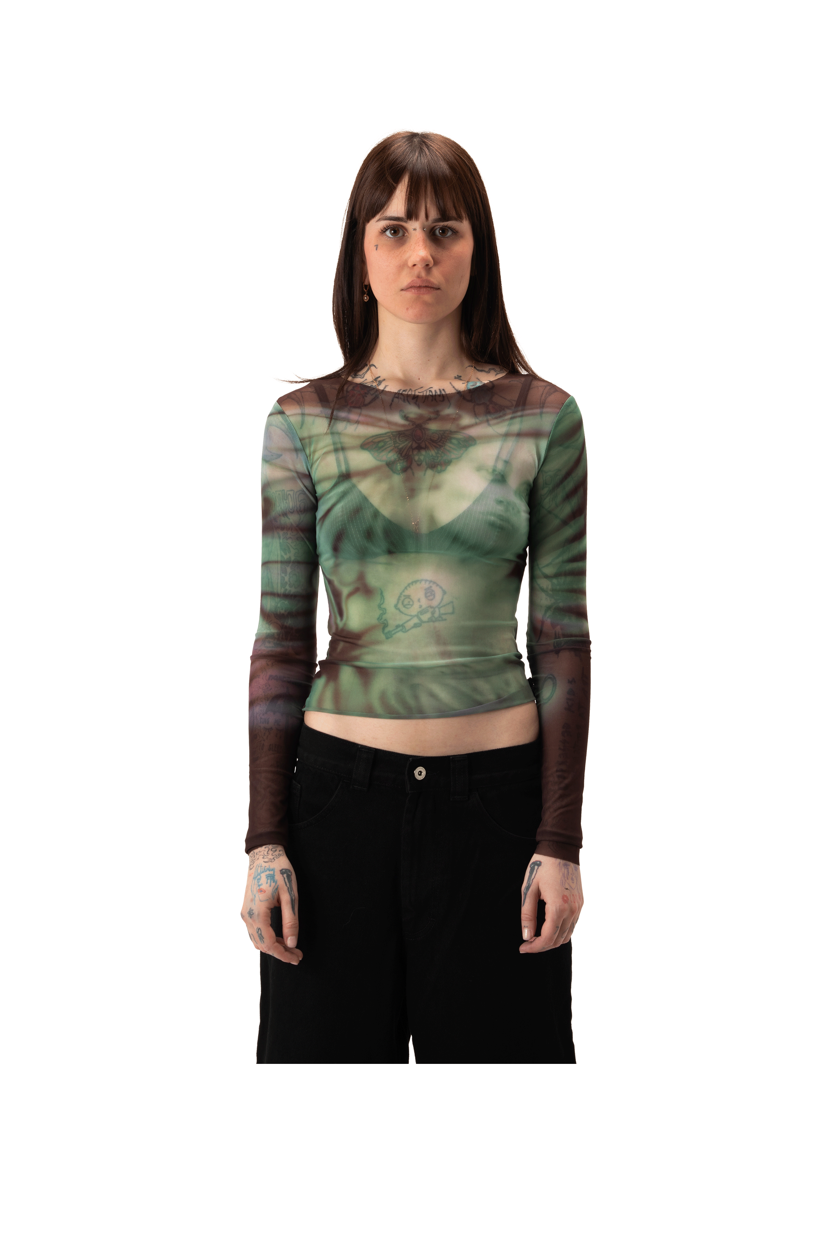 Butterfly Mesh Longsleeve