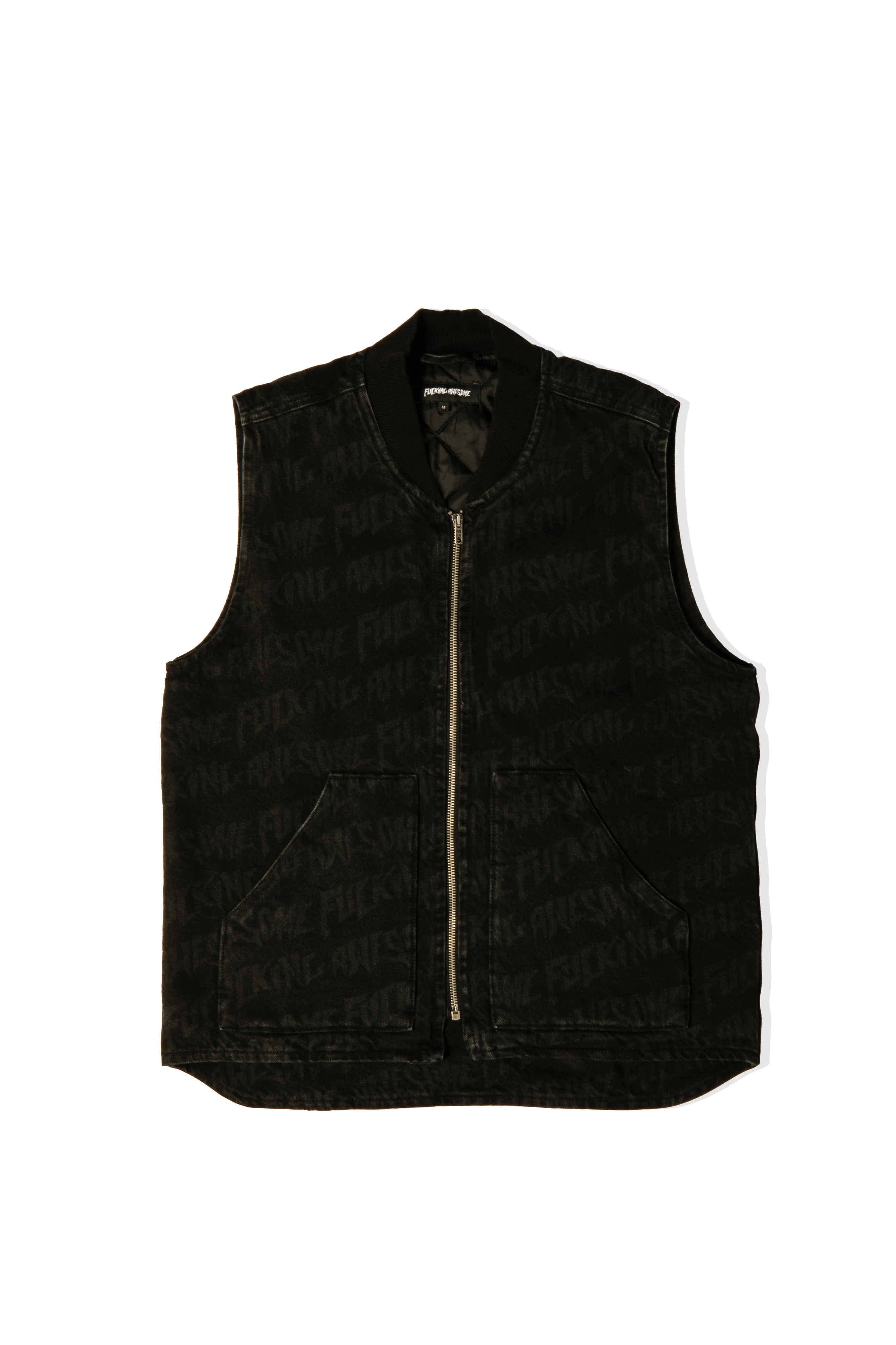 Stamp Denim Vest