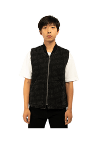 Stamp Denim Vest