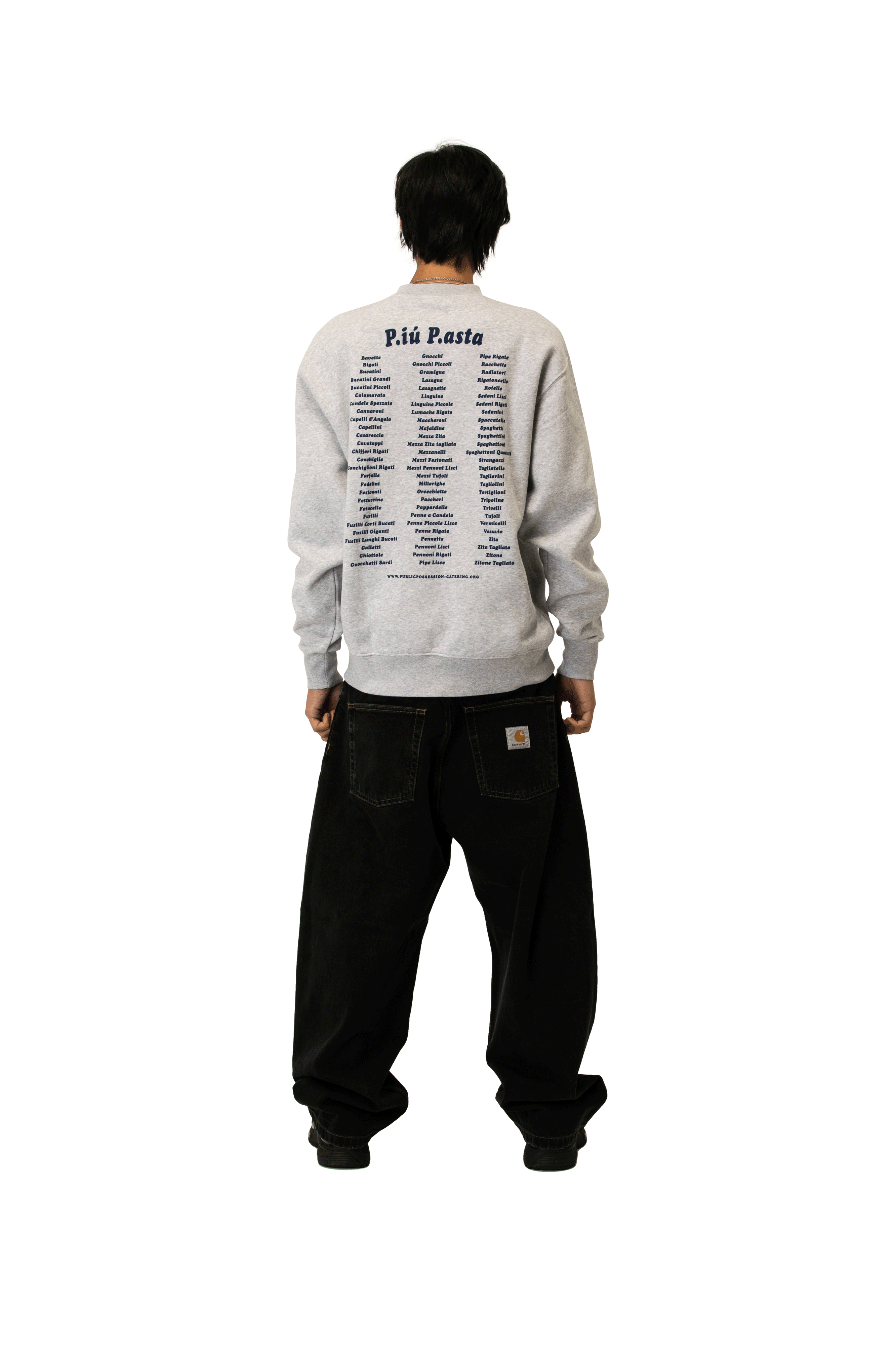 P.Piu Pasta Crewneck