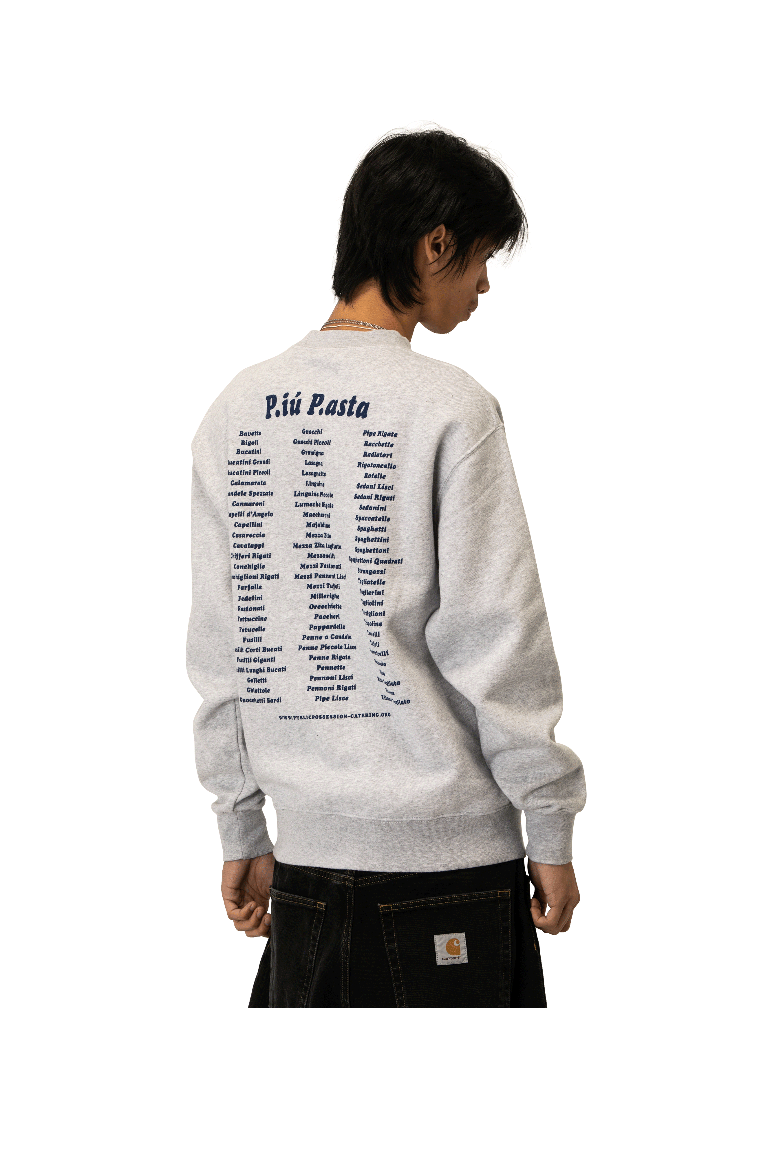 P.Piu Pasta Crewneck