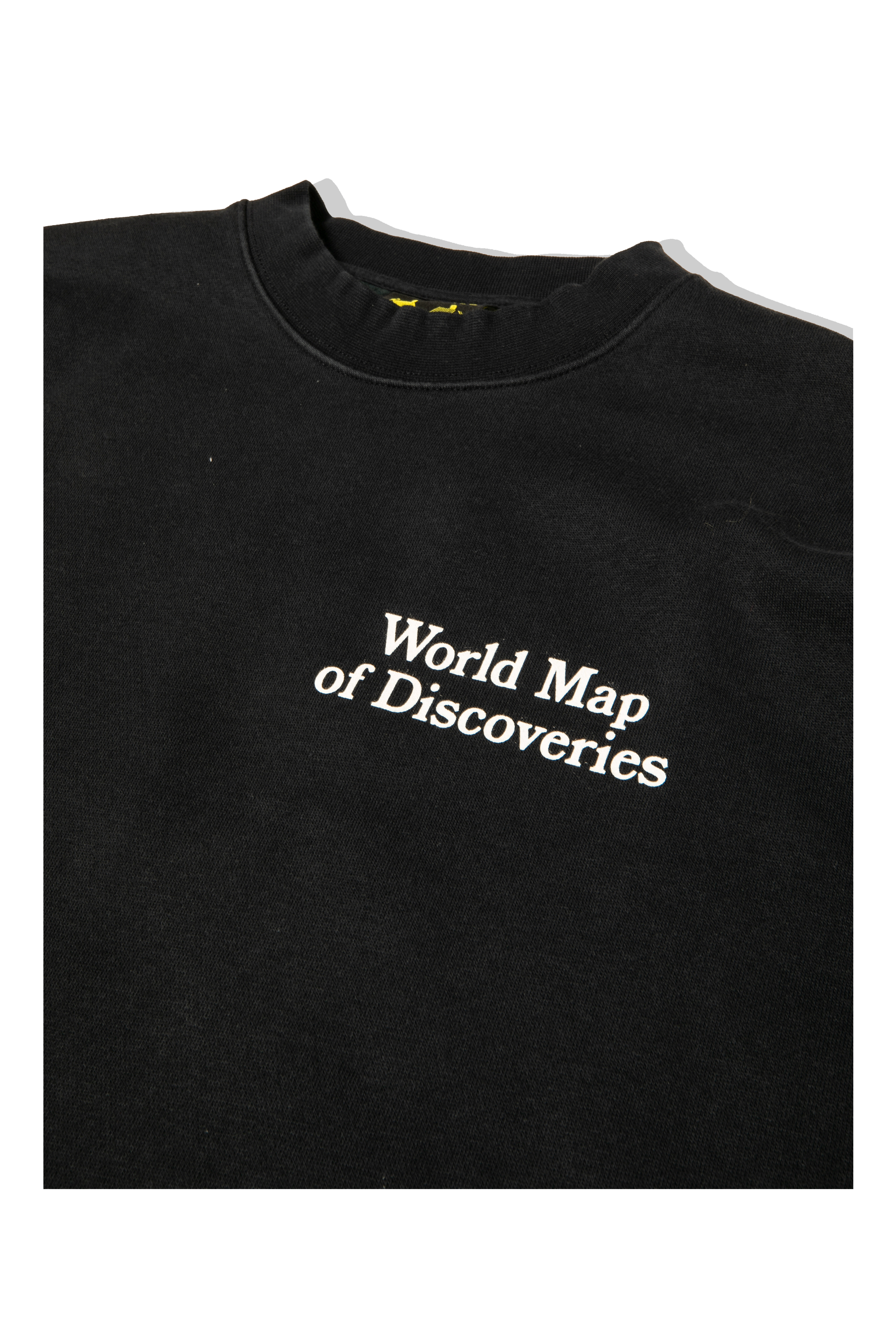 World Map Of Discoveries Crewneck