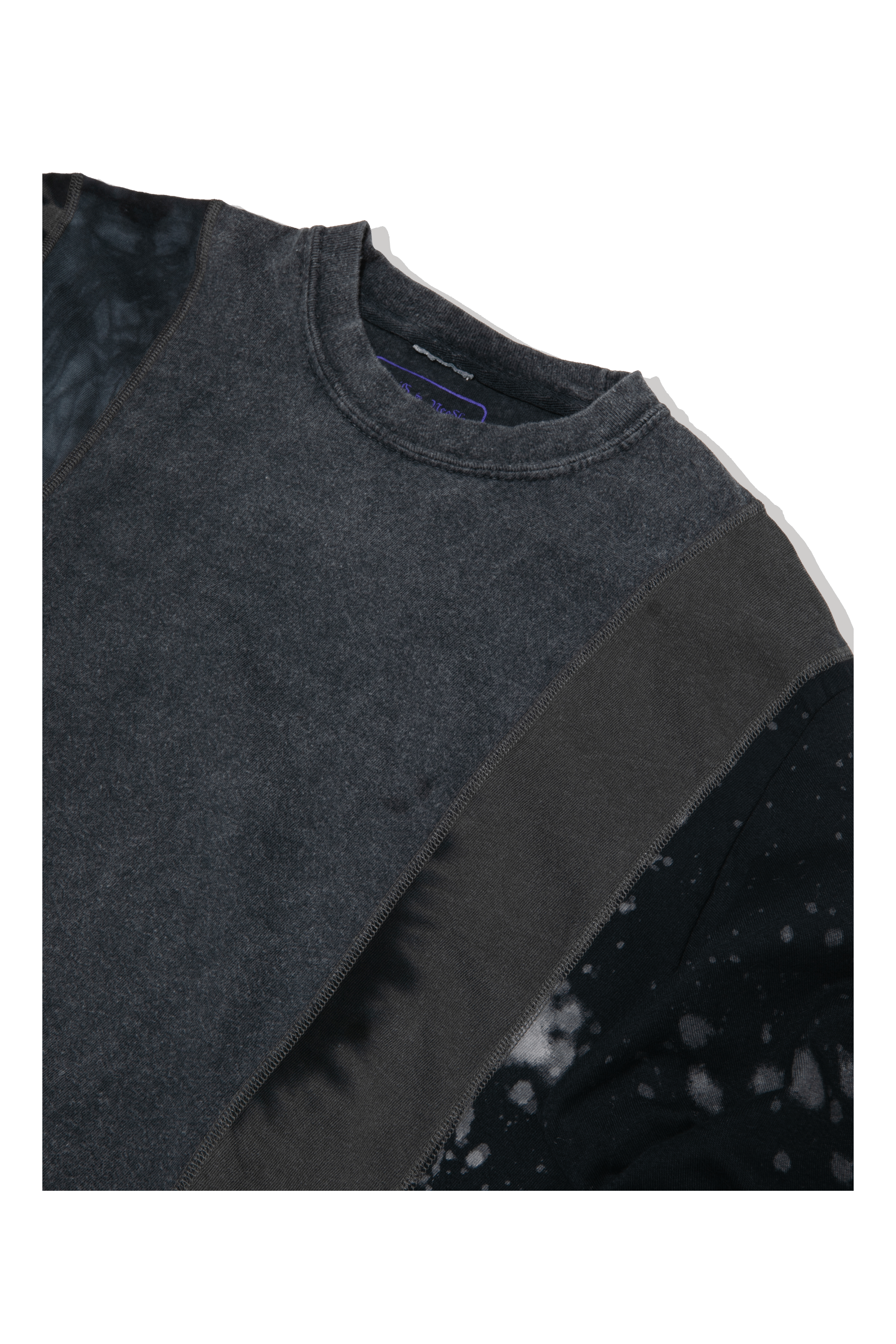 Longsleeve Tee - B&W Mishmash