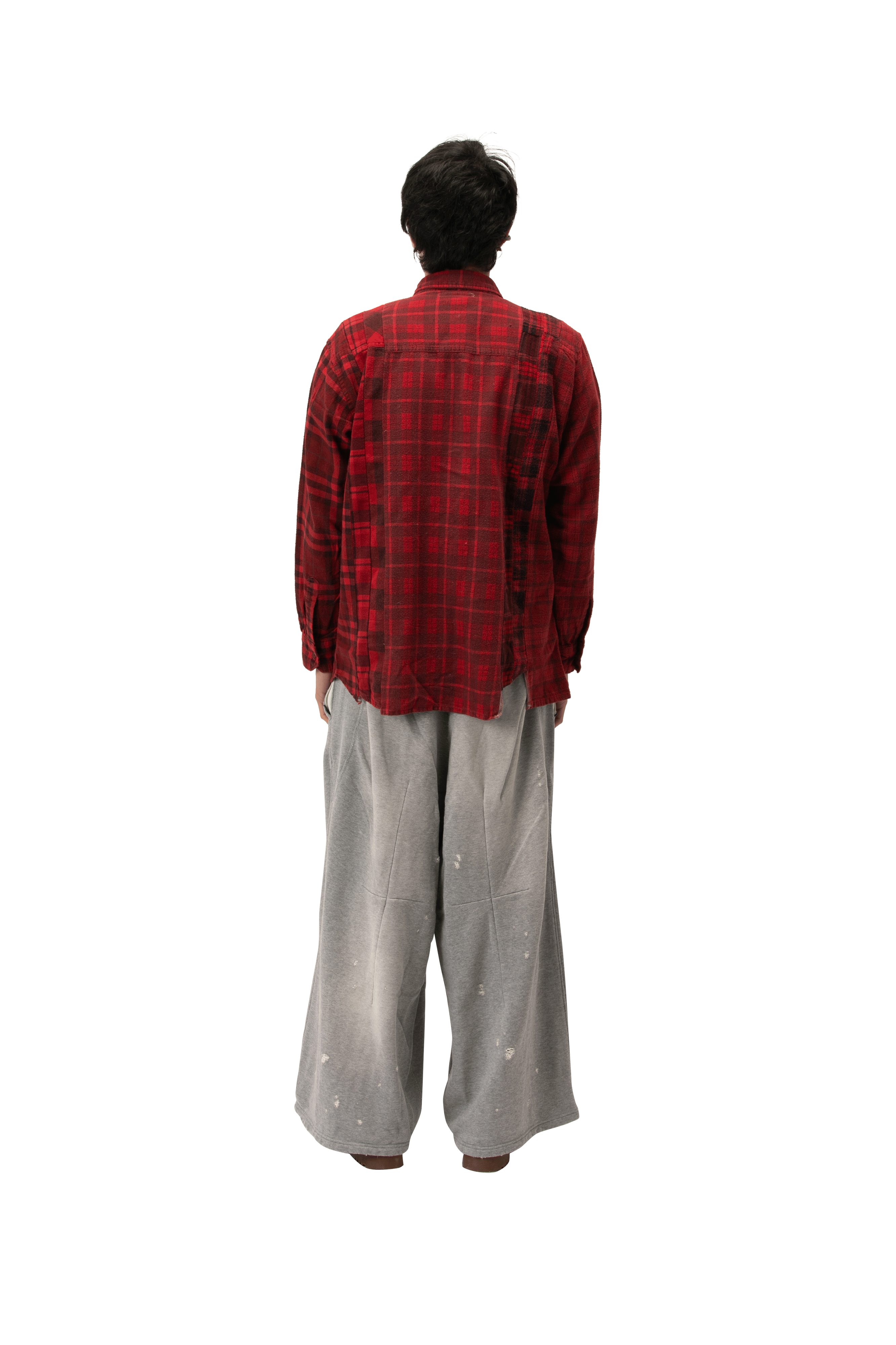 Flannel Shirt -> 7 Cuts Shirt / Over Dye