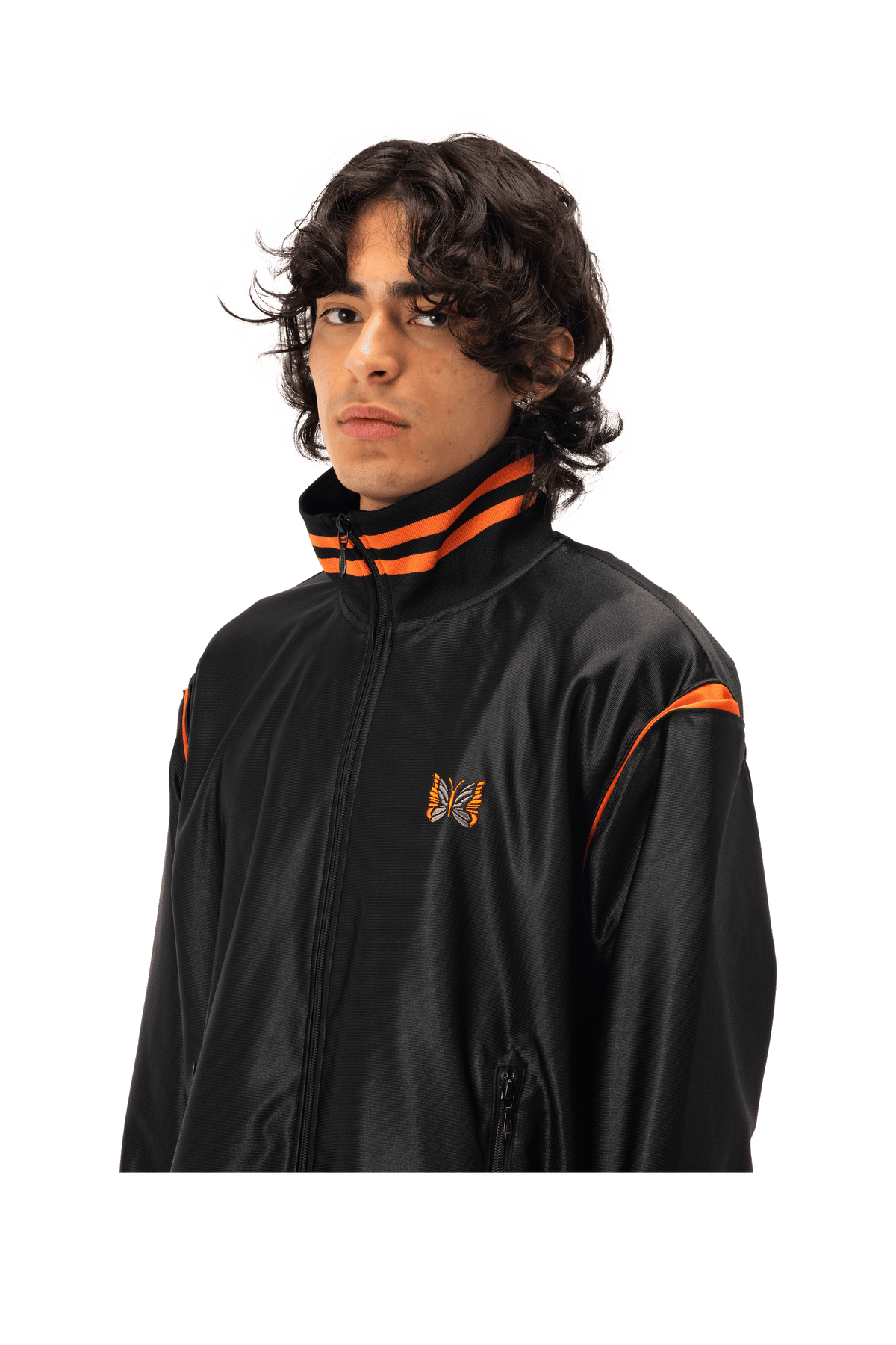 Needles Swearshirt Tricot Sateen Track Jacket