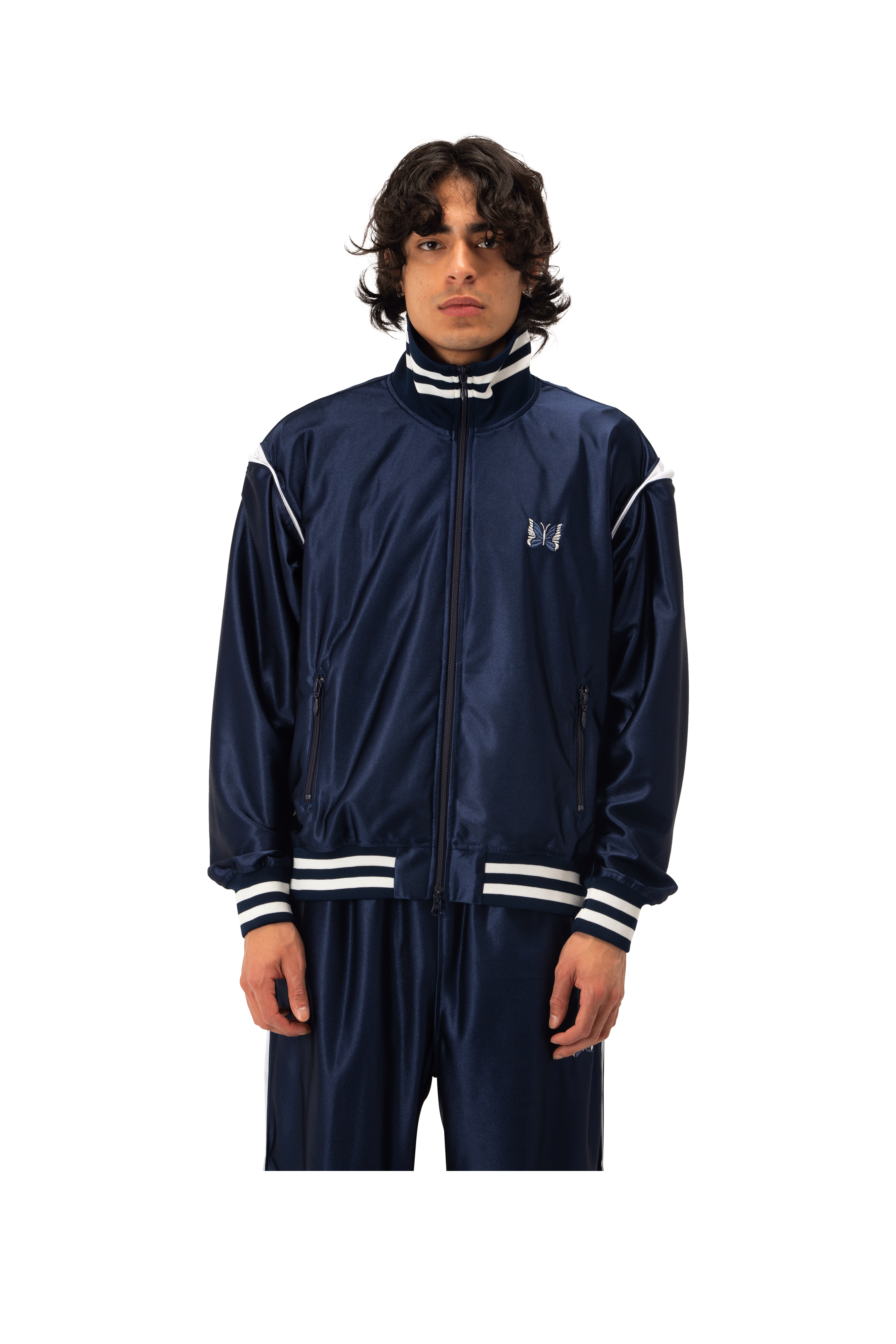 Tricot Sateen Track Jacket
