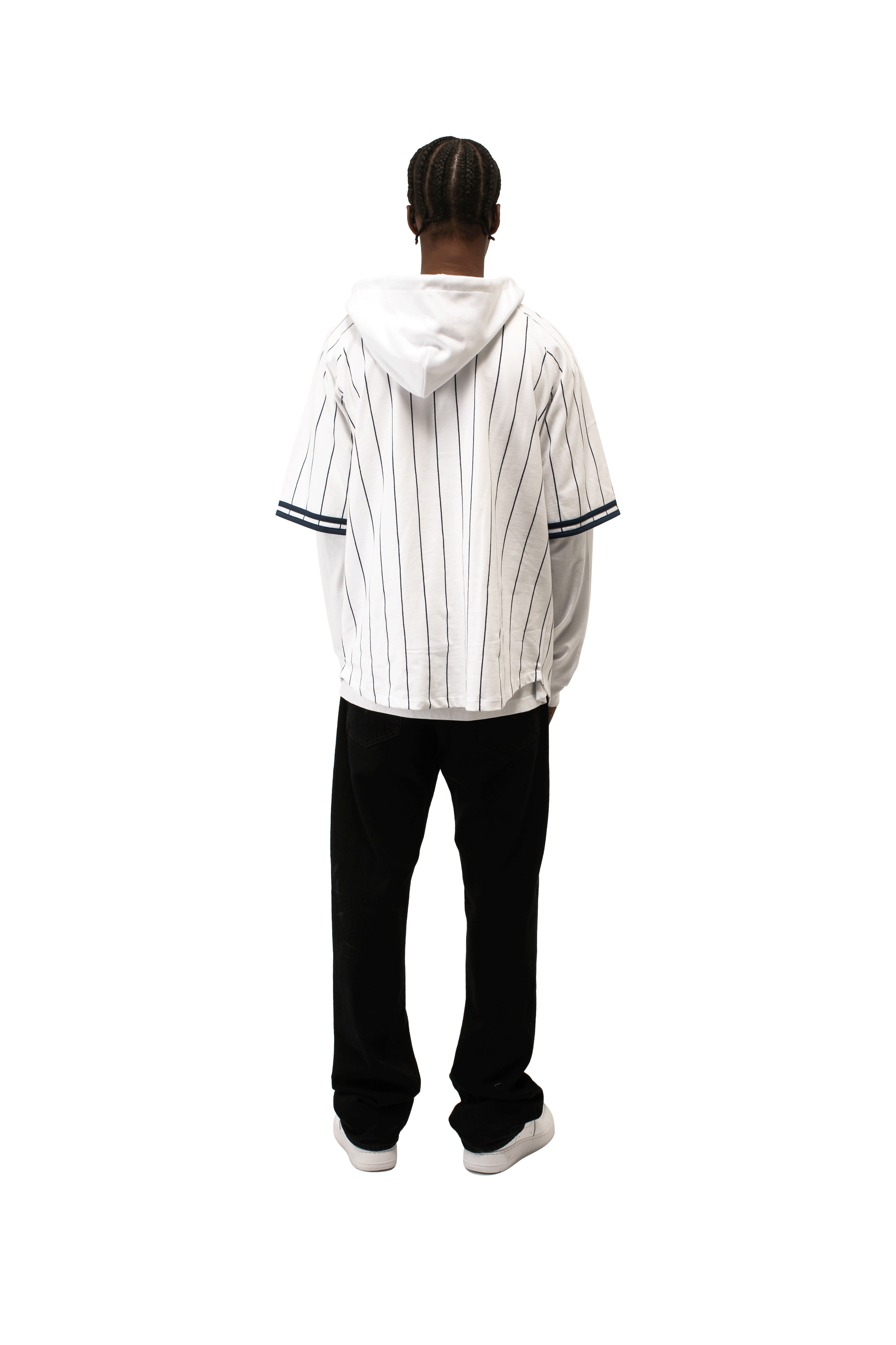 Hooded Baseball Shirt