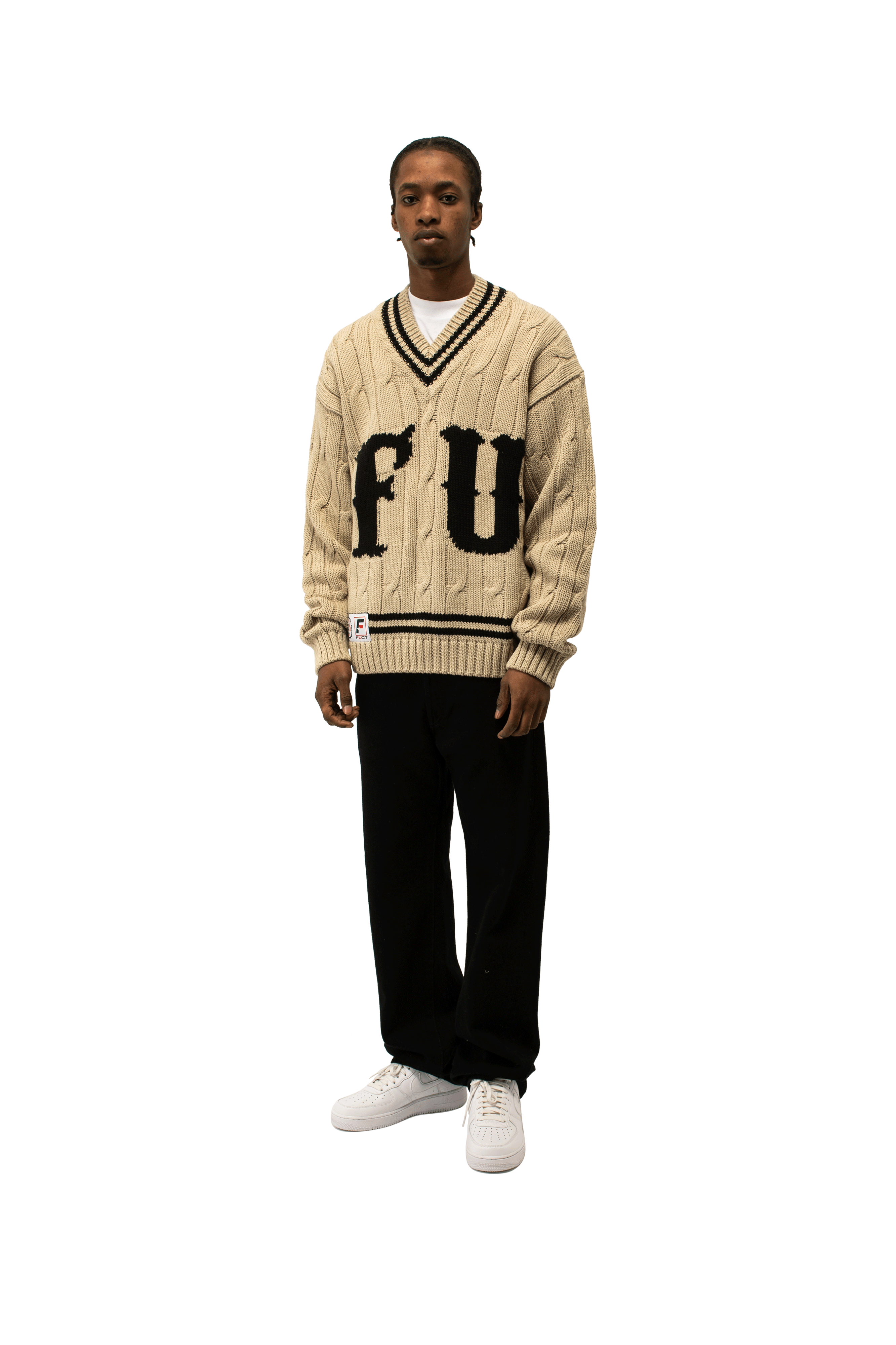 V Neck Letterman