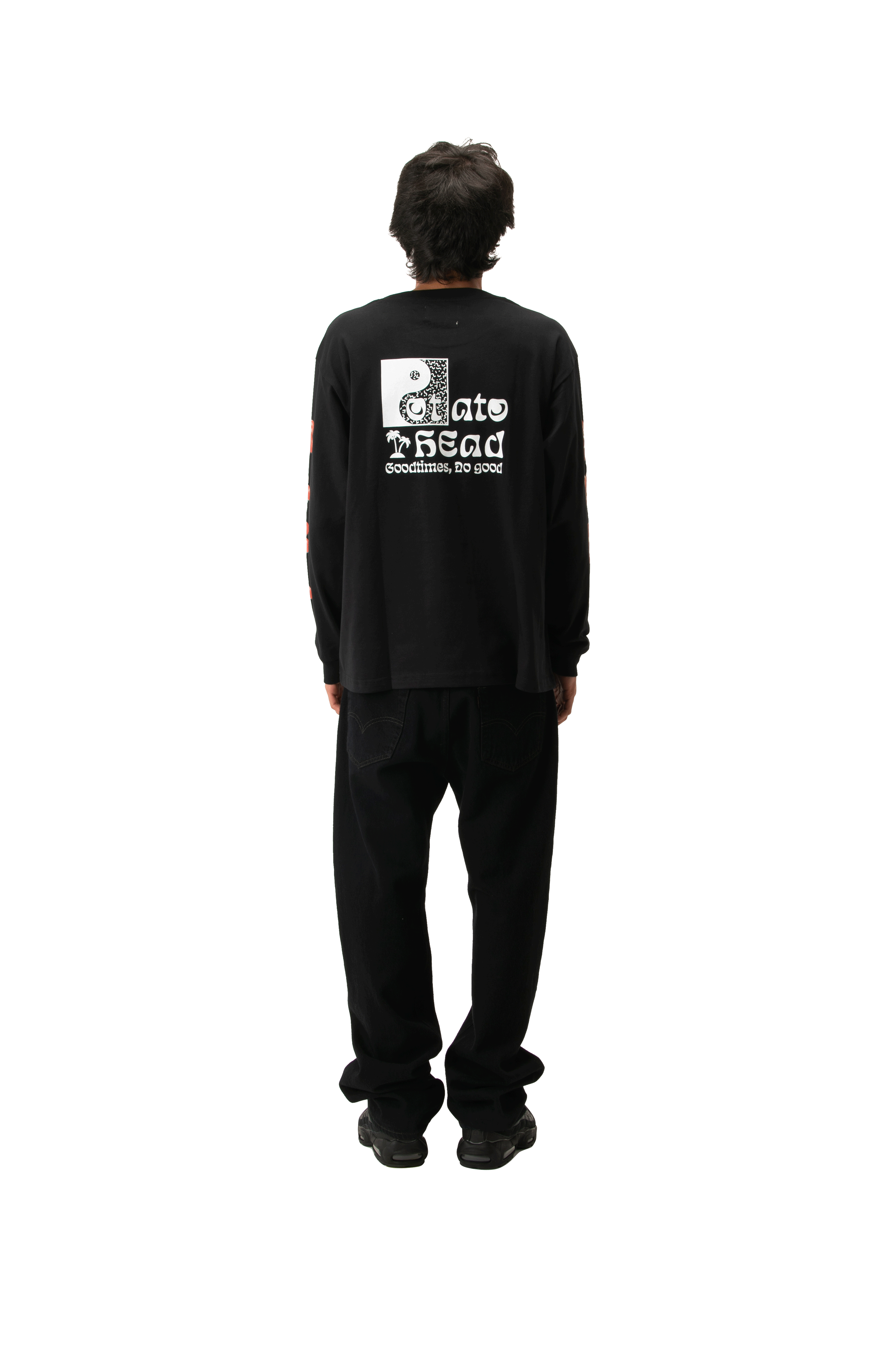 Cassette Tape Long Sleeve Printed T-Shirt