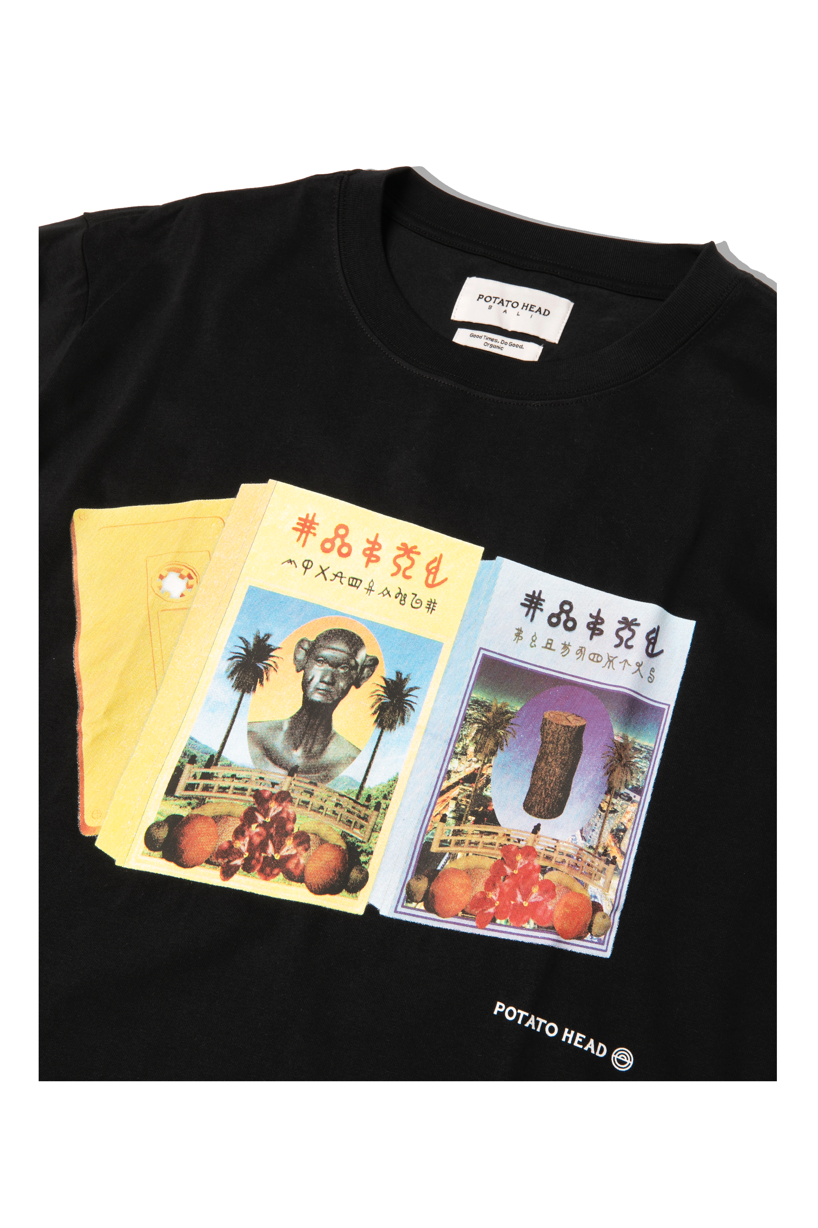 Cassette Tape Long Sleeve Printed T-Shirt