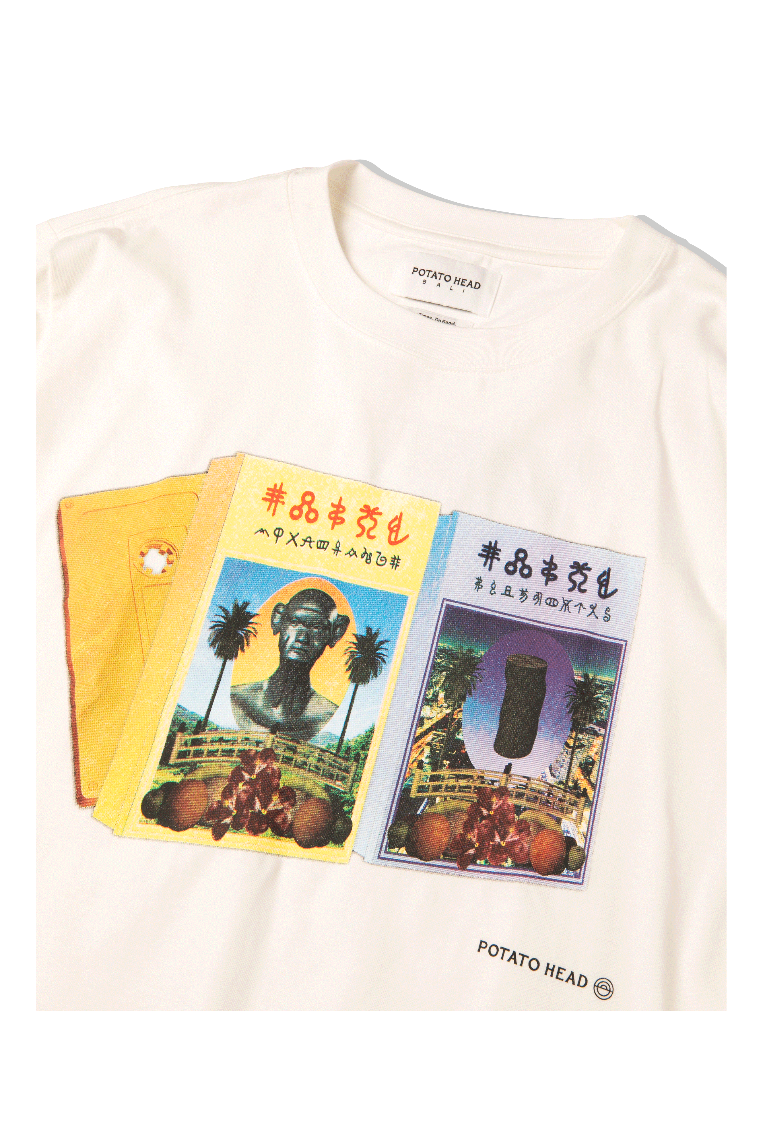 Cassette Tape Long Sleeve Printed T-Shirt