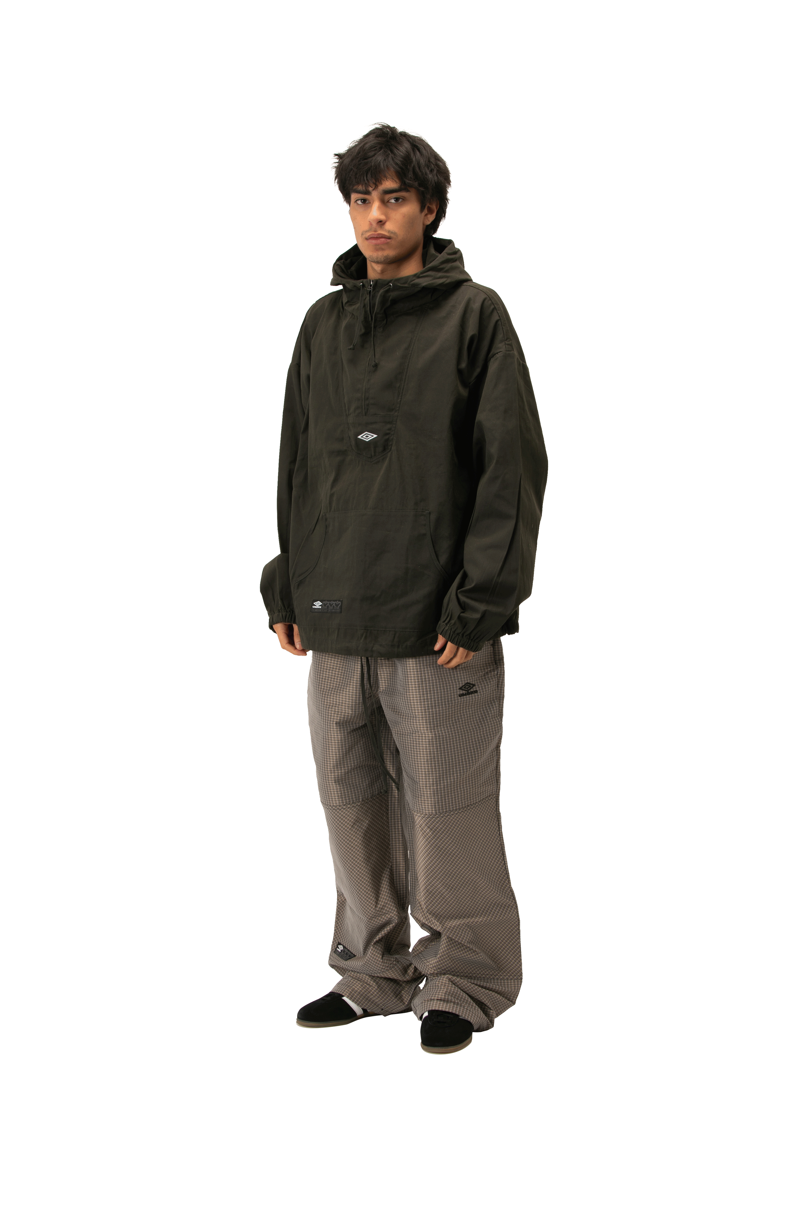 Masked Waxed Anorak