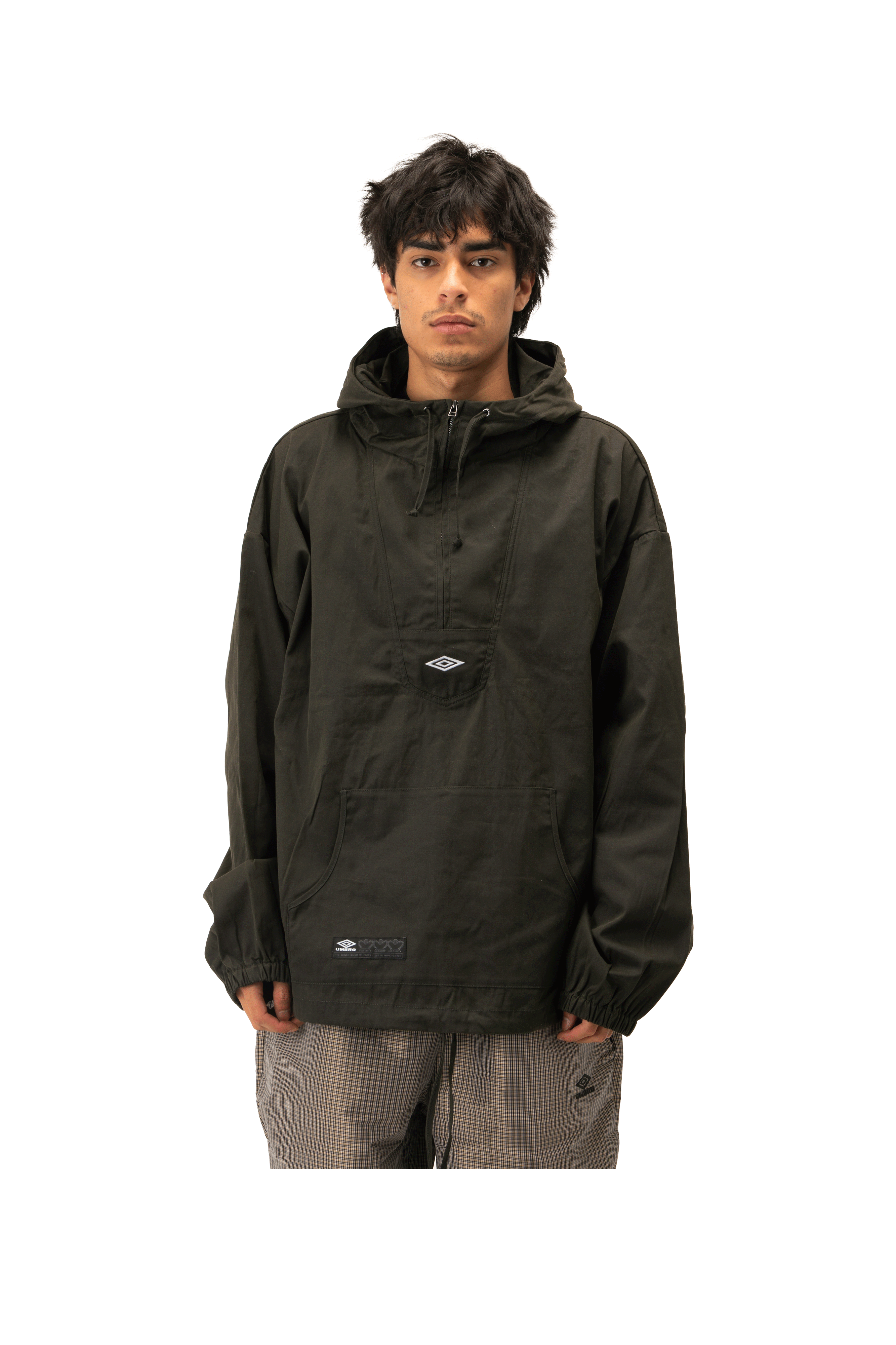 Masked Waxed Anorak