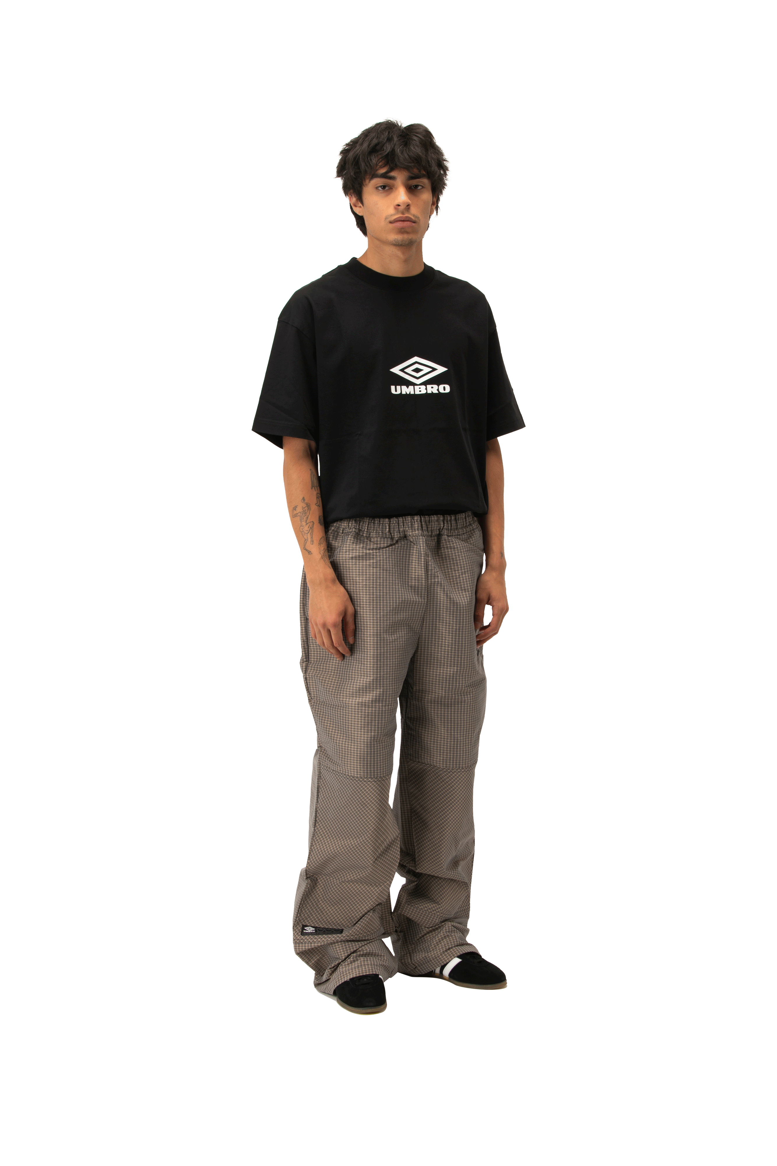 Check Track Pant