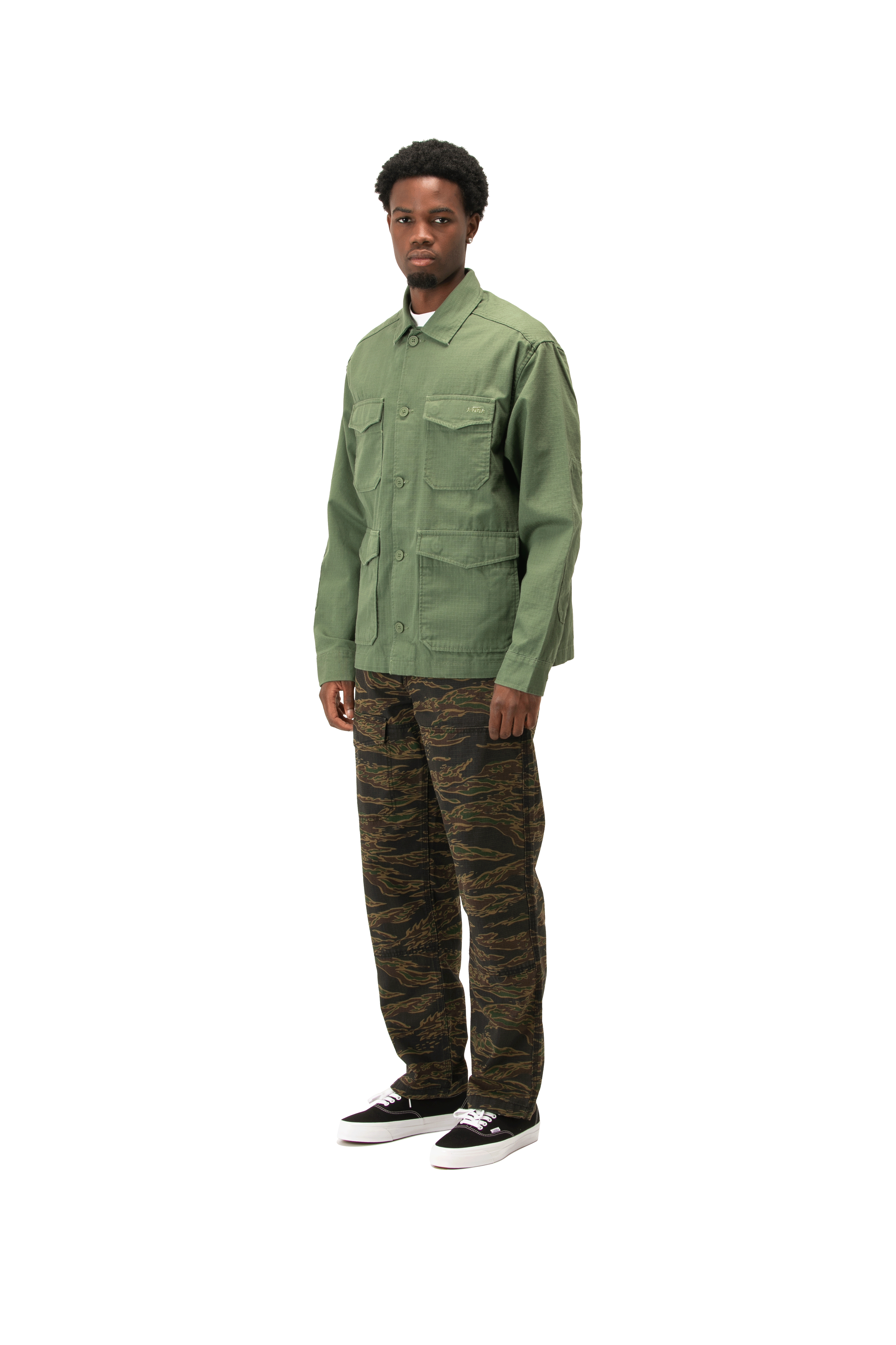 Skate Atiba Haze Military Overshirt