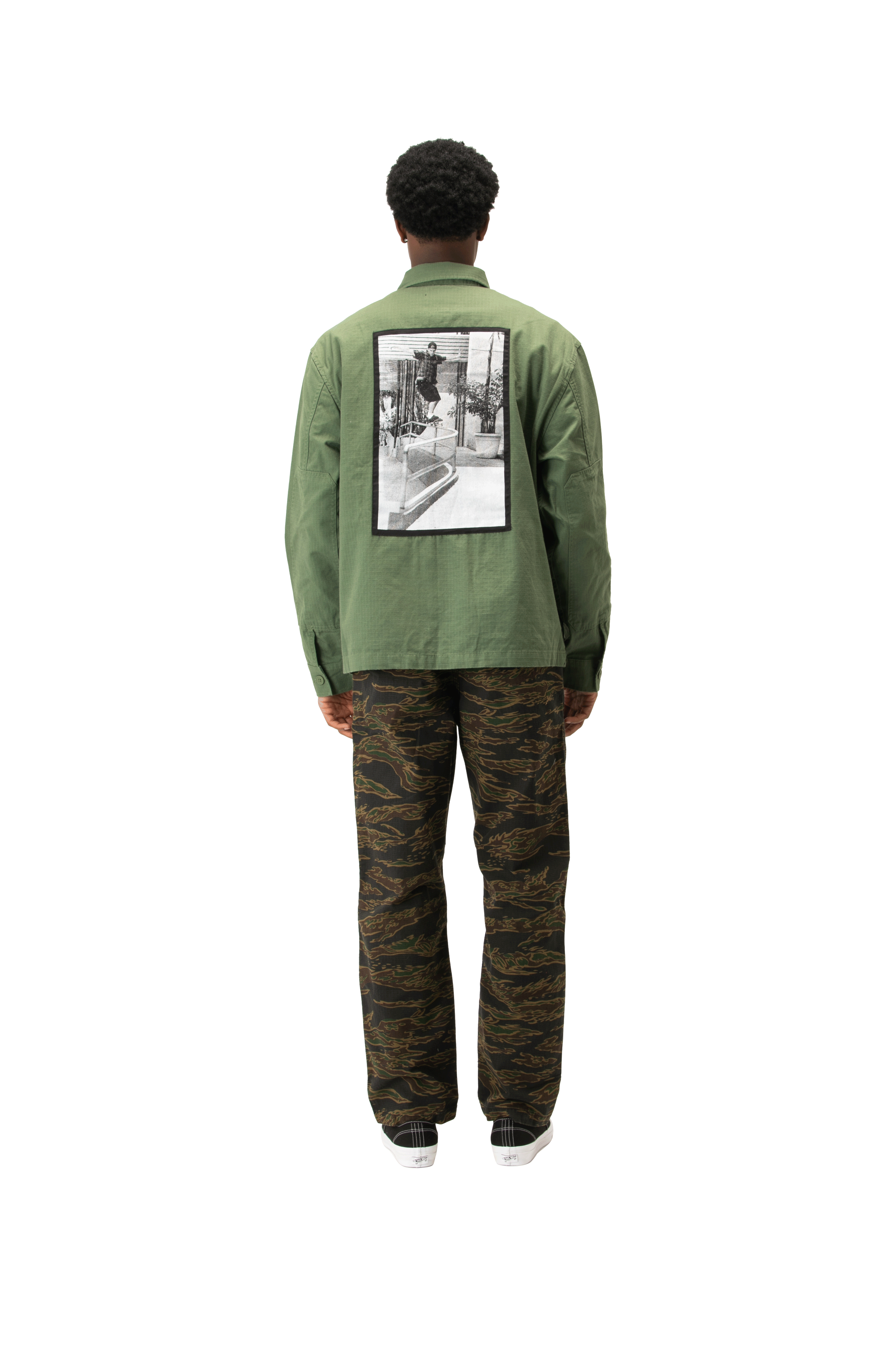 Skate Atiba Haze Military Overshirt