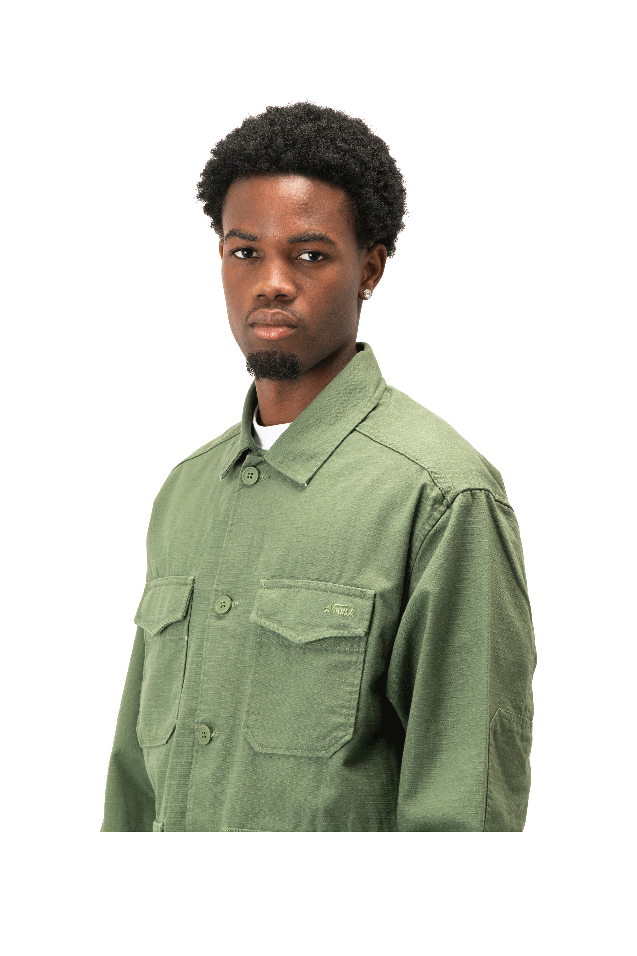 Skate Atiba Haze Military Overshirt