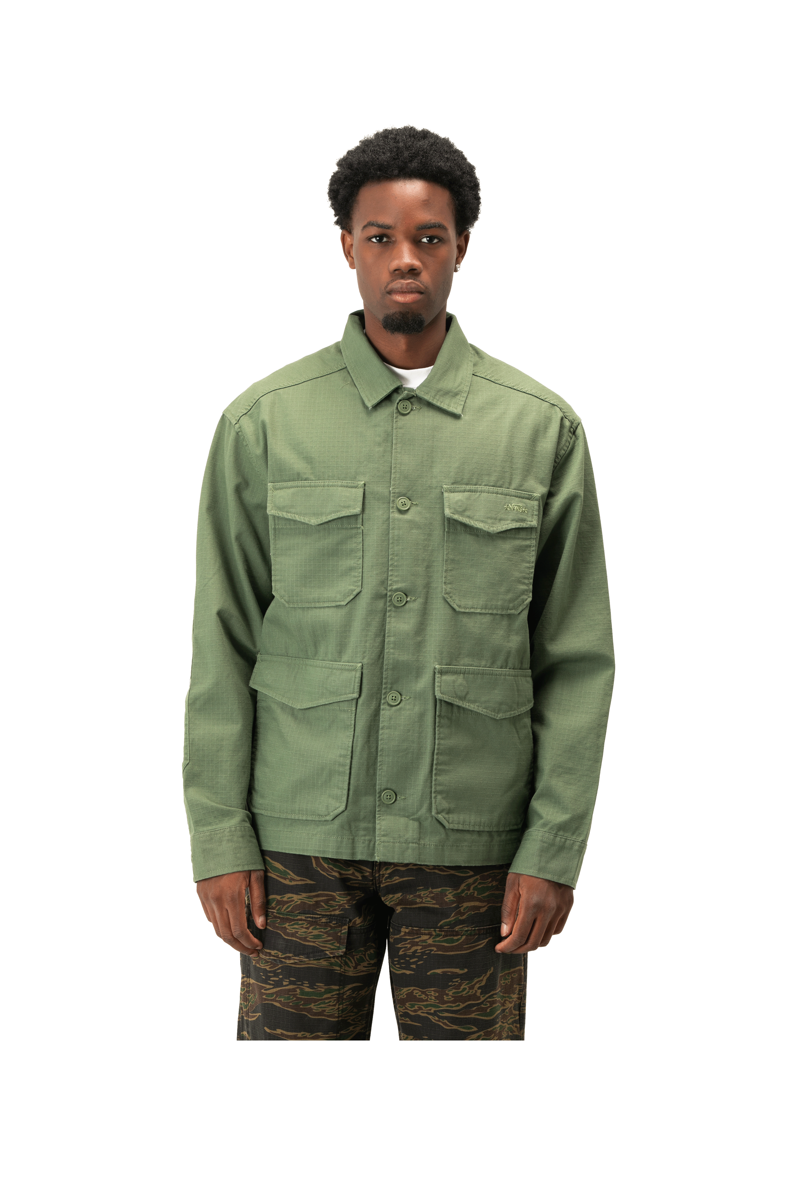 Skate Atiba Haze Military Overshirt