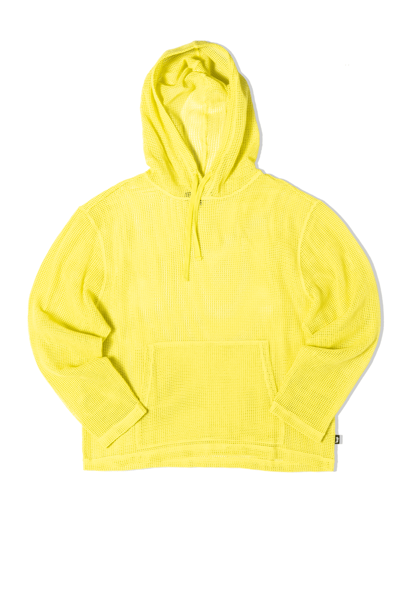 Cotton Mesh Hooded Swearter