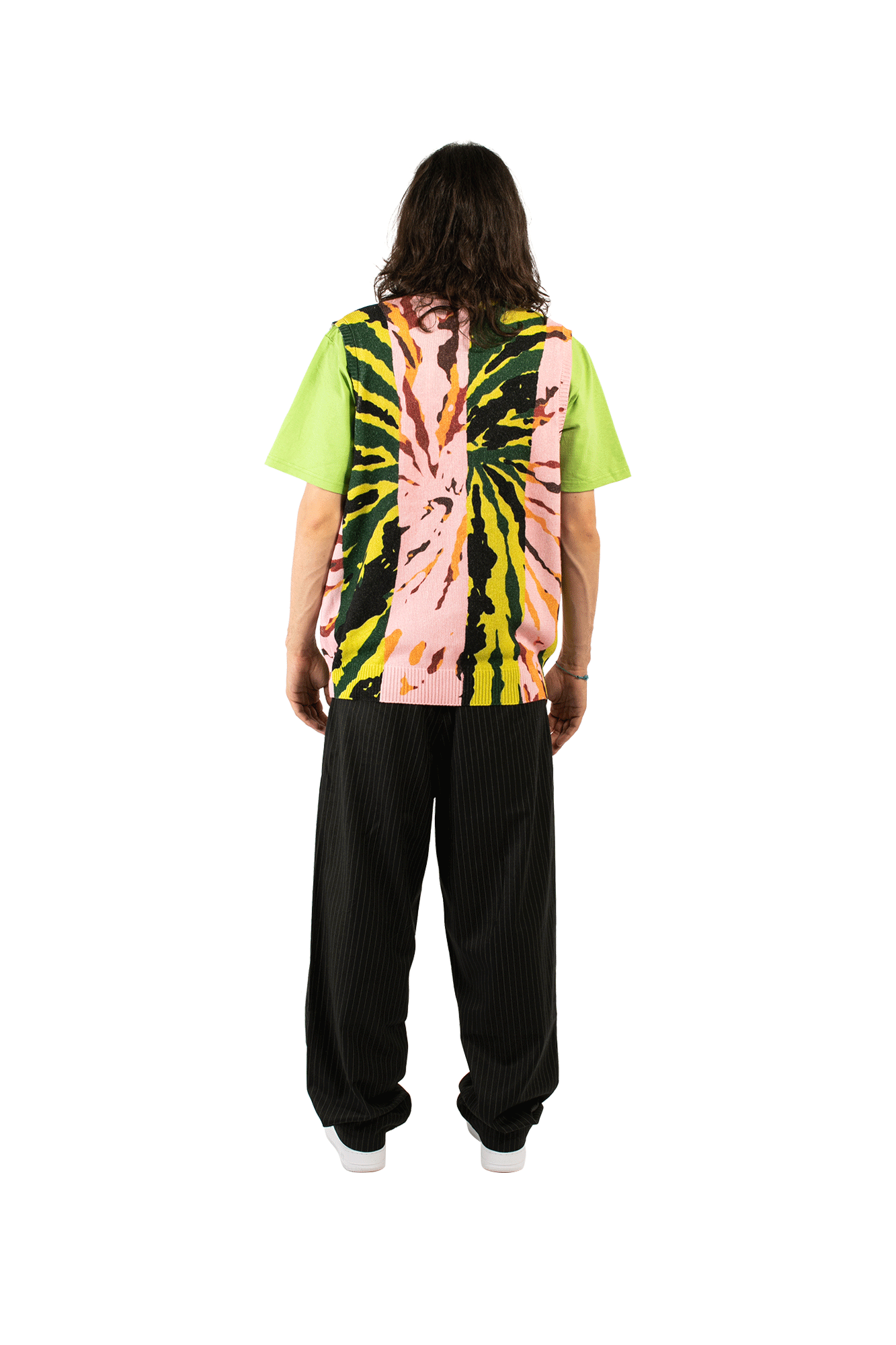 Printed Sweater Vest