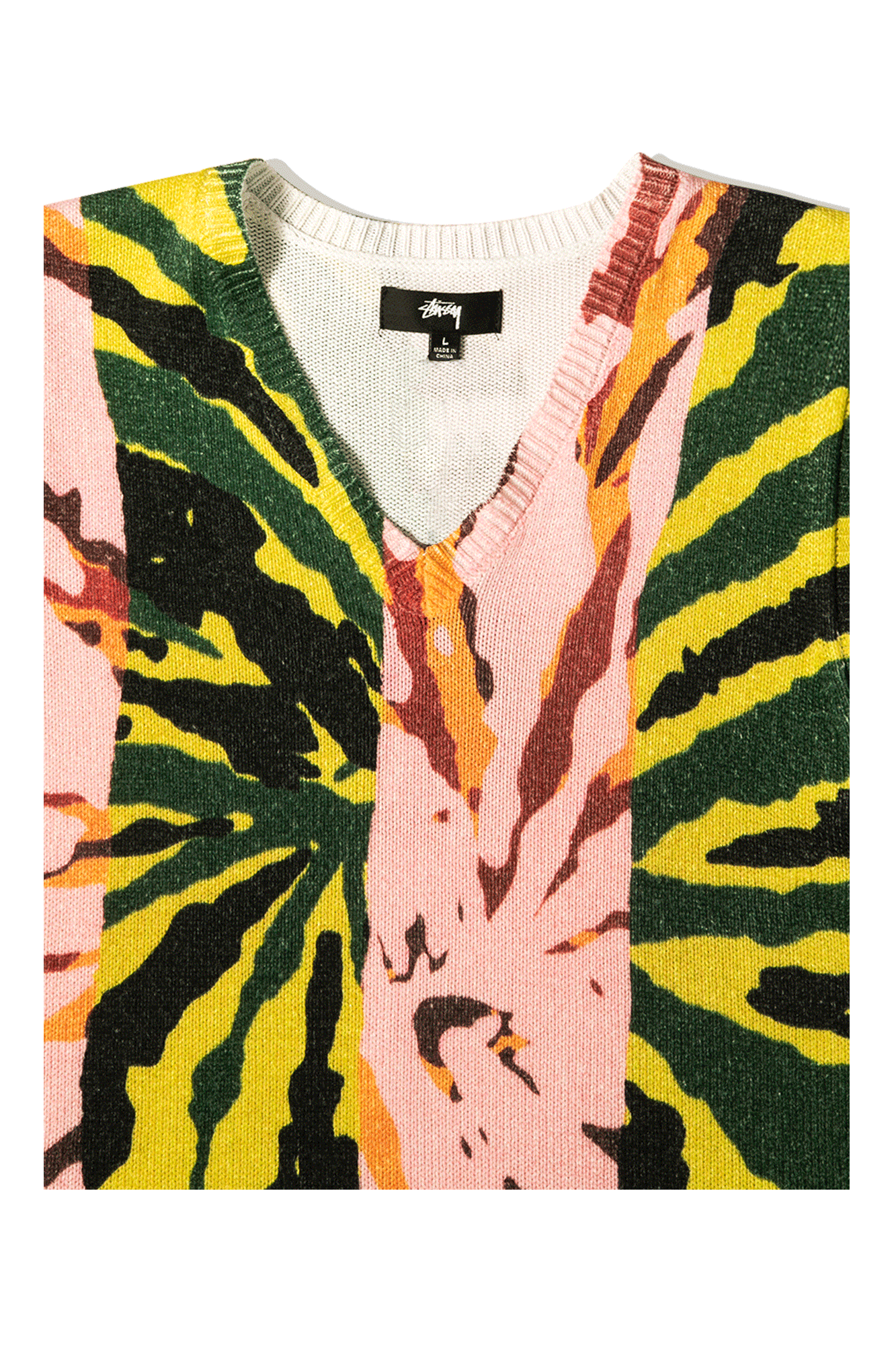 Printed Sweater Vest