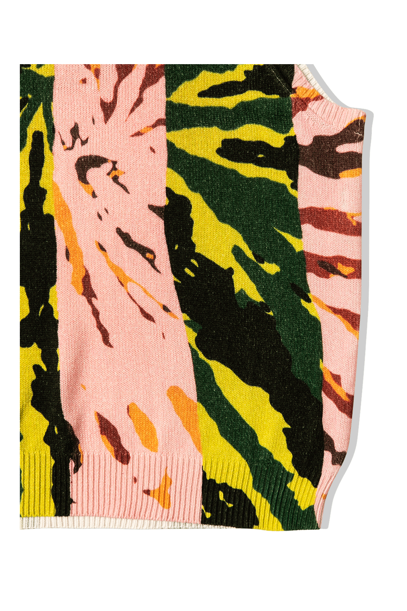 Printed Sweater Vest