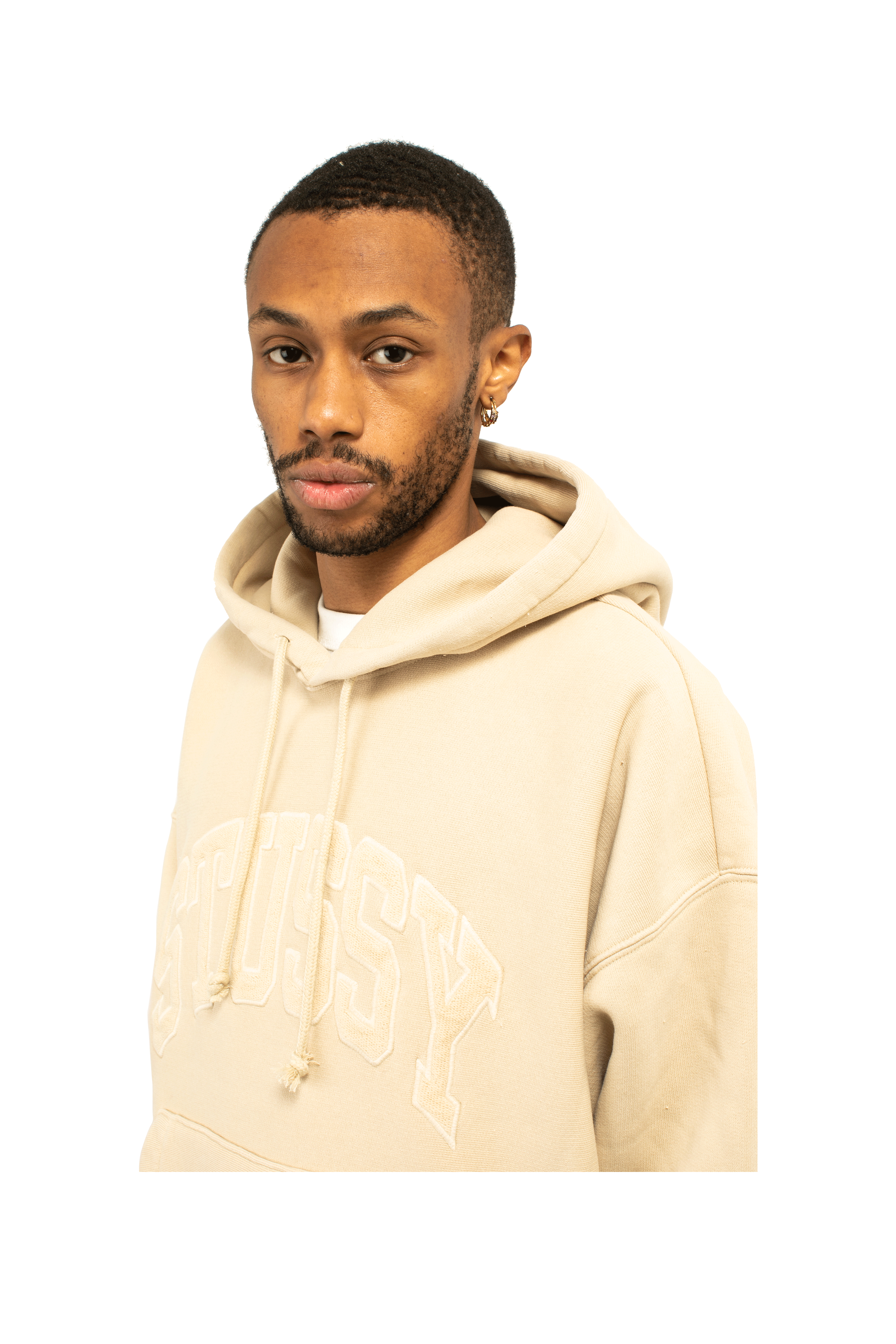 Embroidered Relaxed Hood