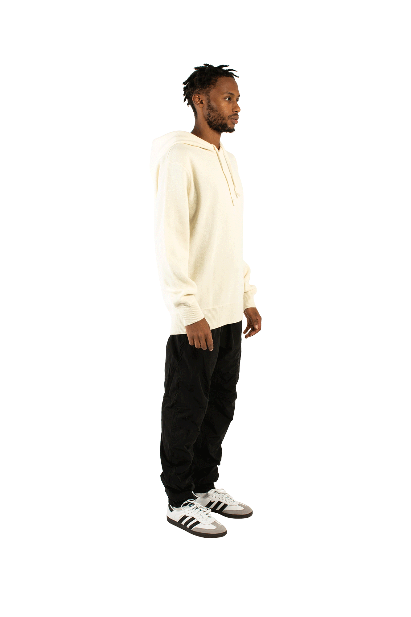 Lambswool Hooded Sweatshirt