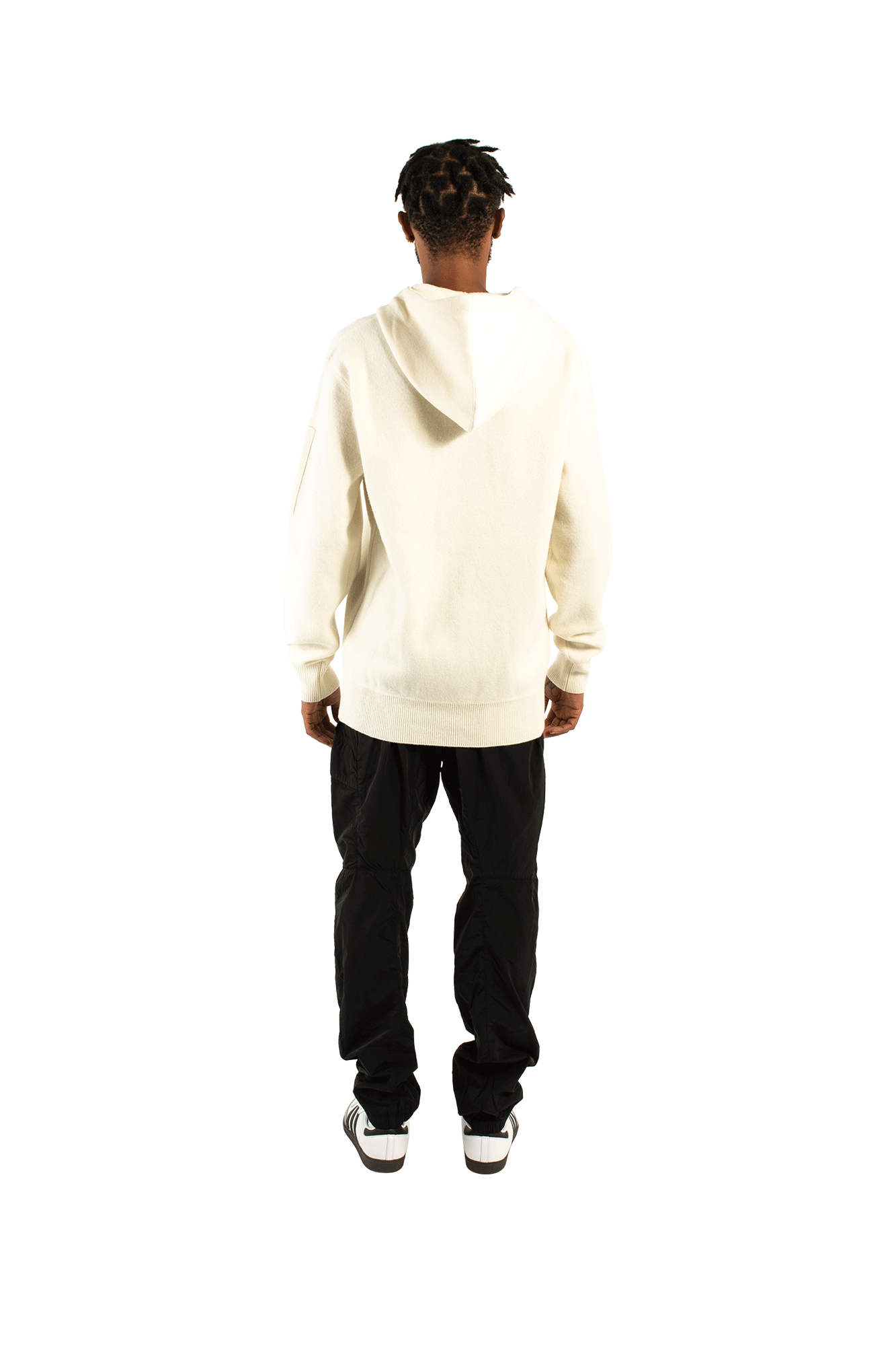 Lambswool Hooded Sweatshirt