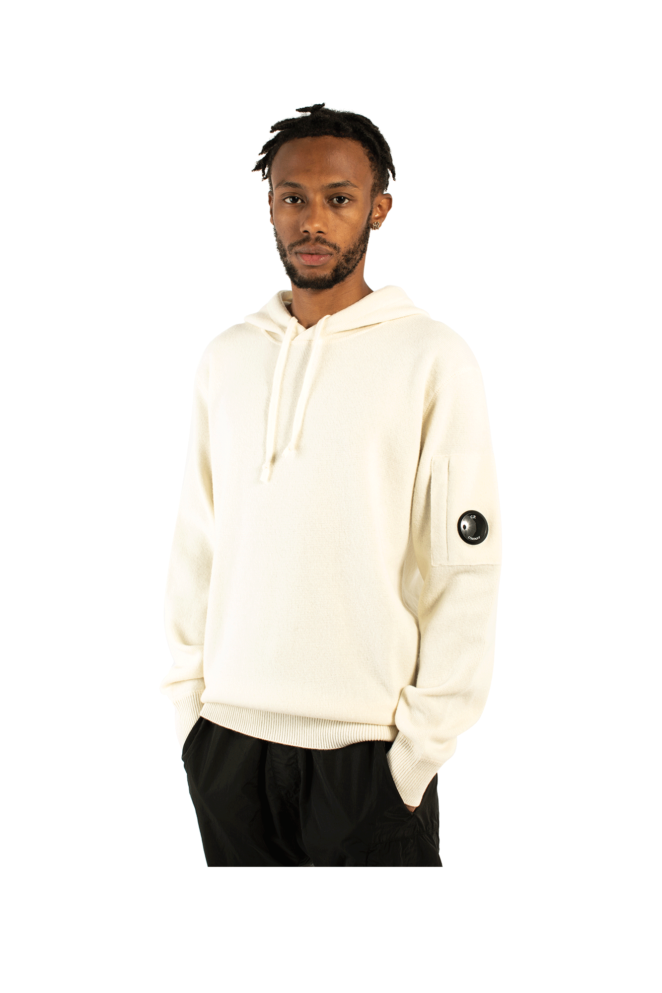 Lambswool Hooded Sweatshirt