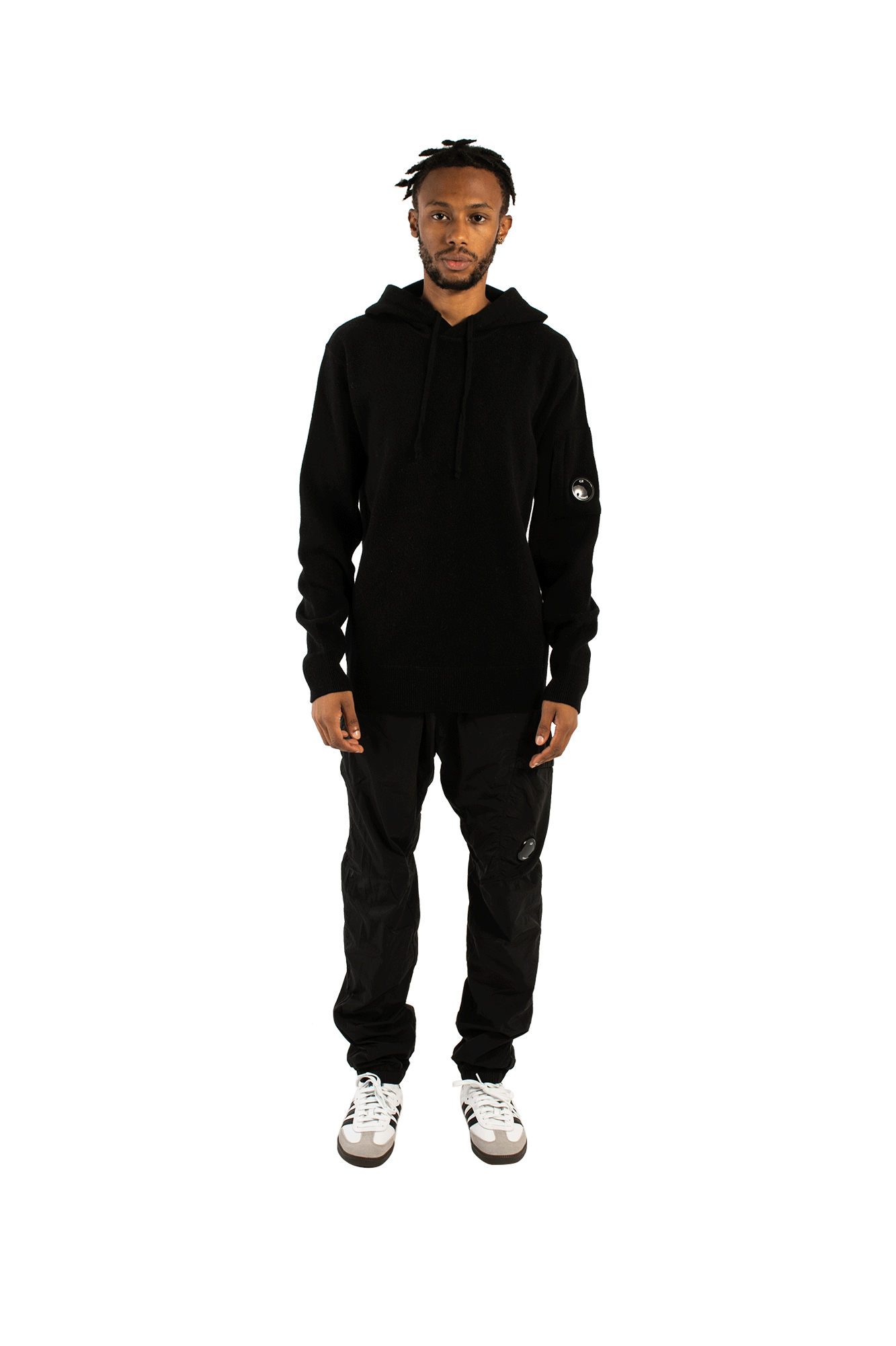 Lambswool Hooded Sweatshirt