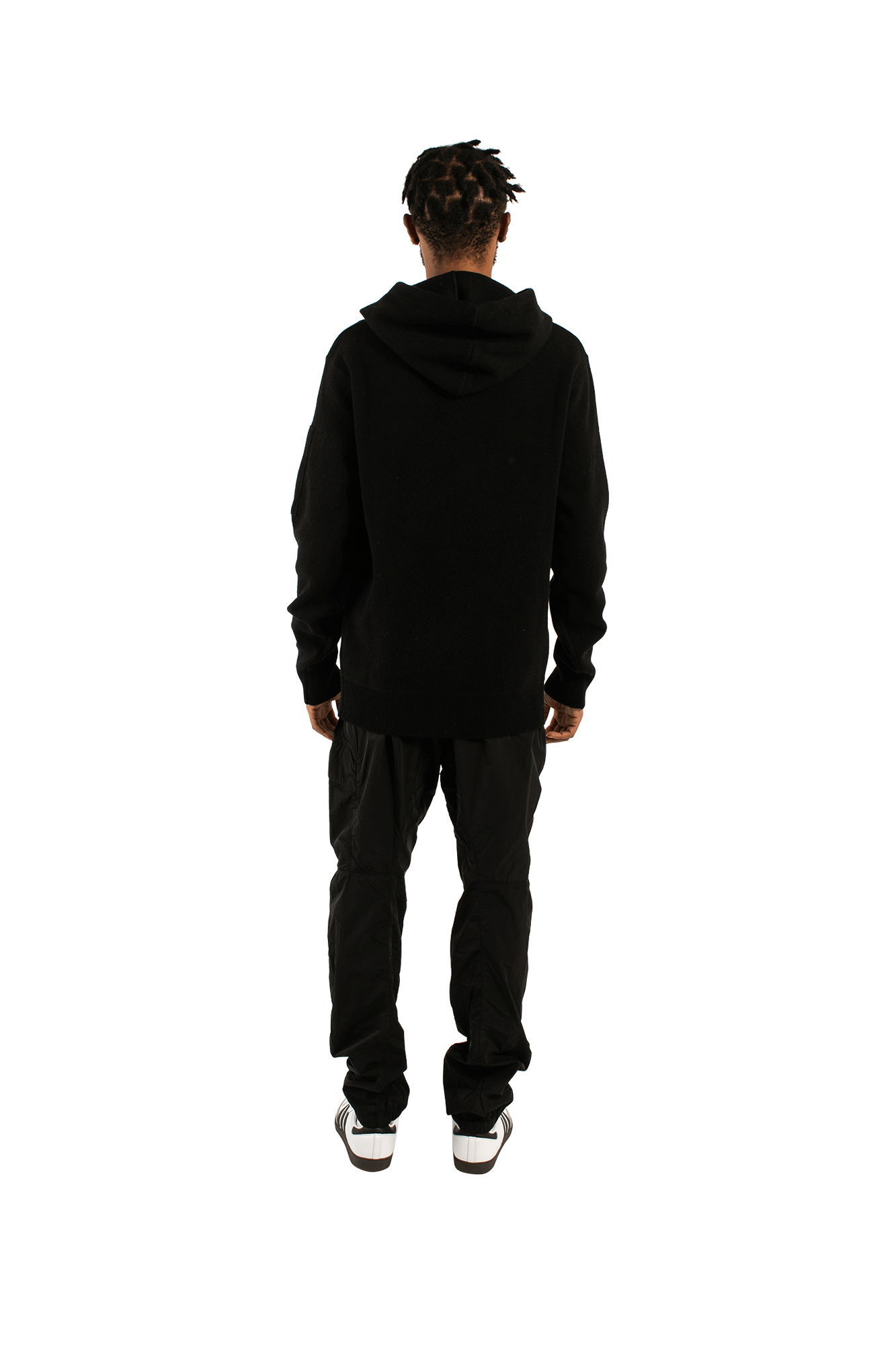 Lambswool Hooded Sweatshirt