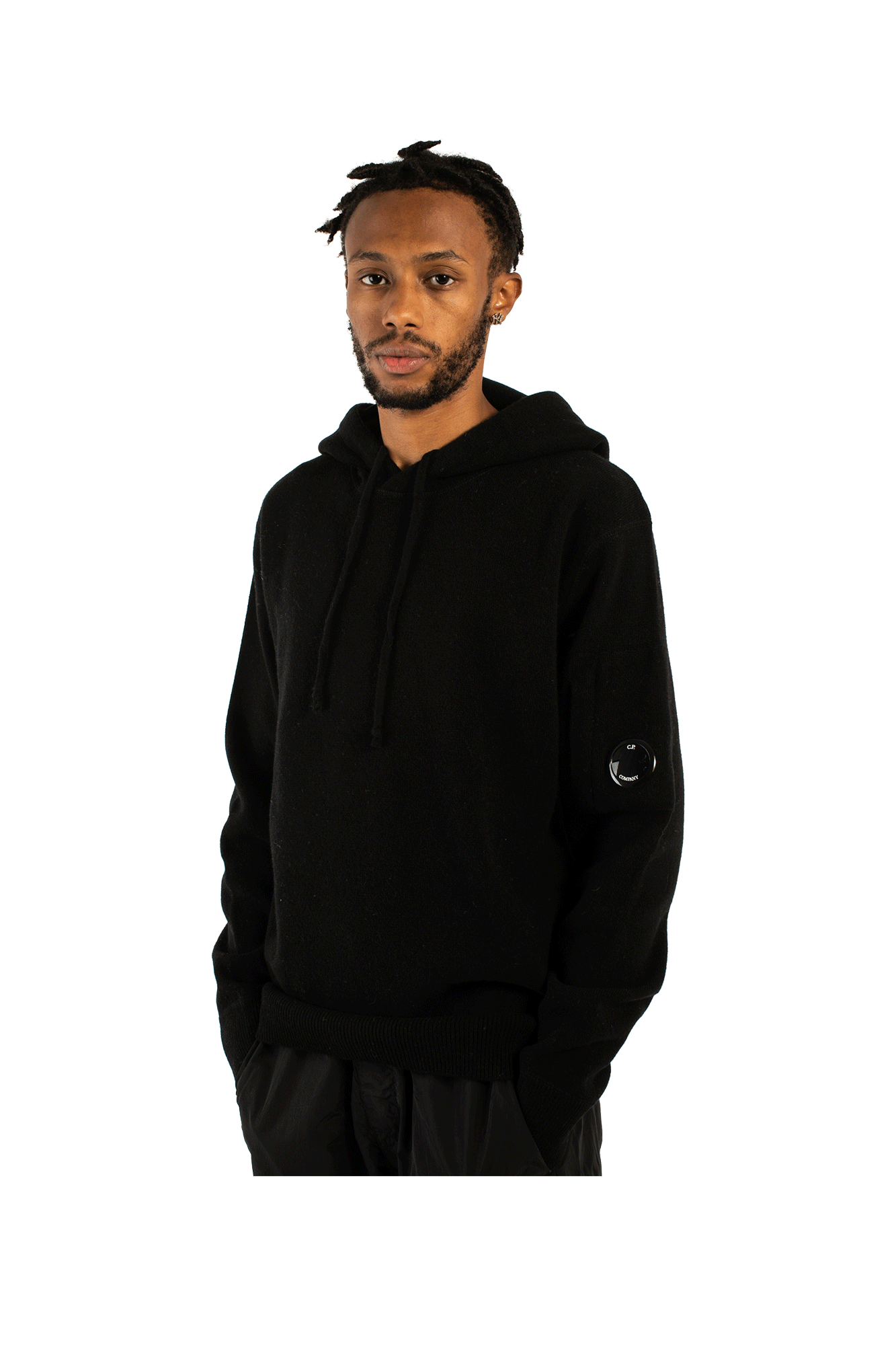 Lambswool Hooded Sweatshirt