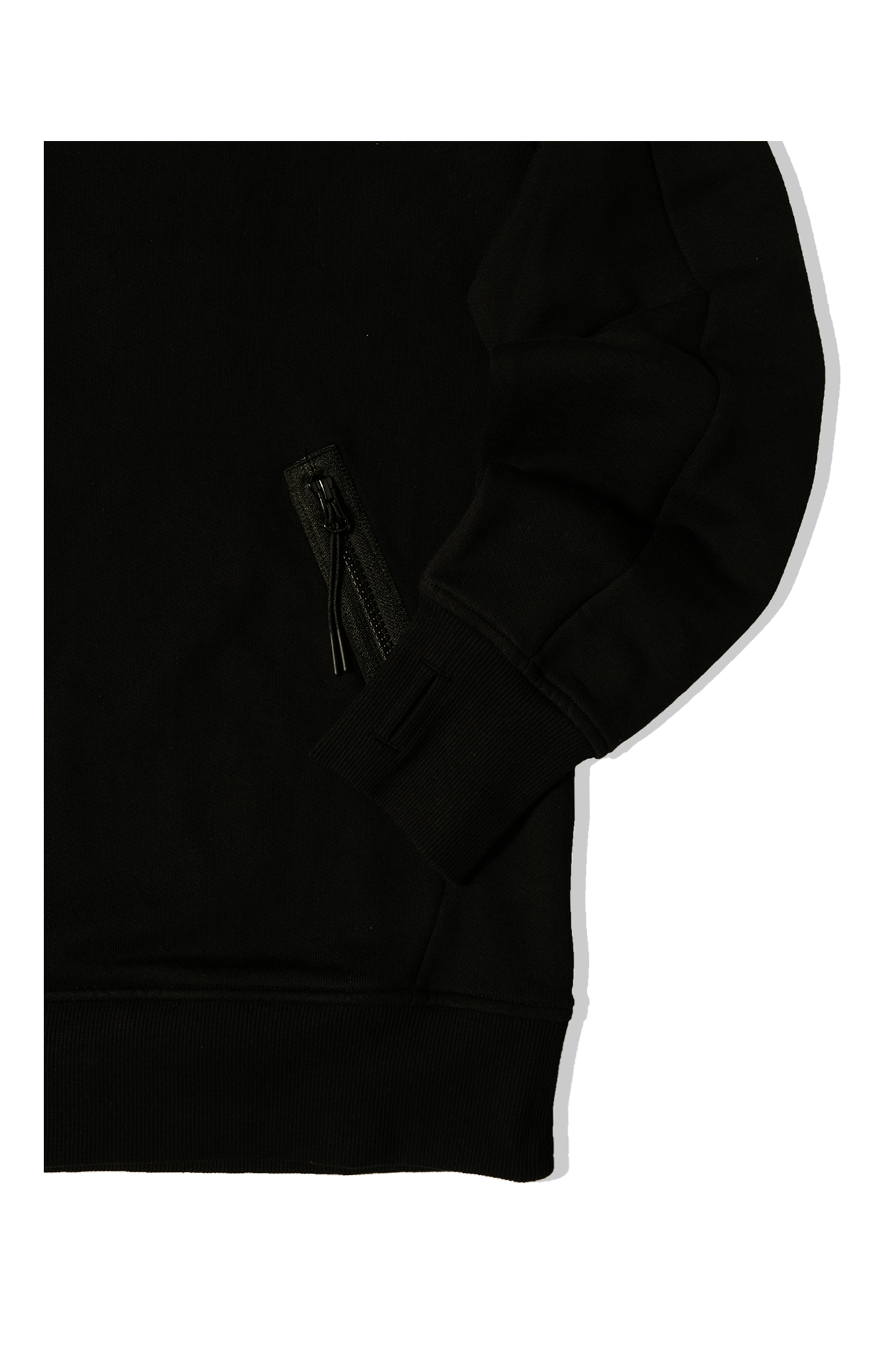 Diagonal Raised Goggle Hooded Sweatshirt